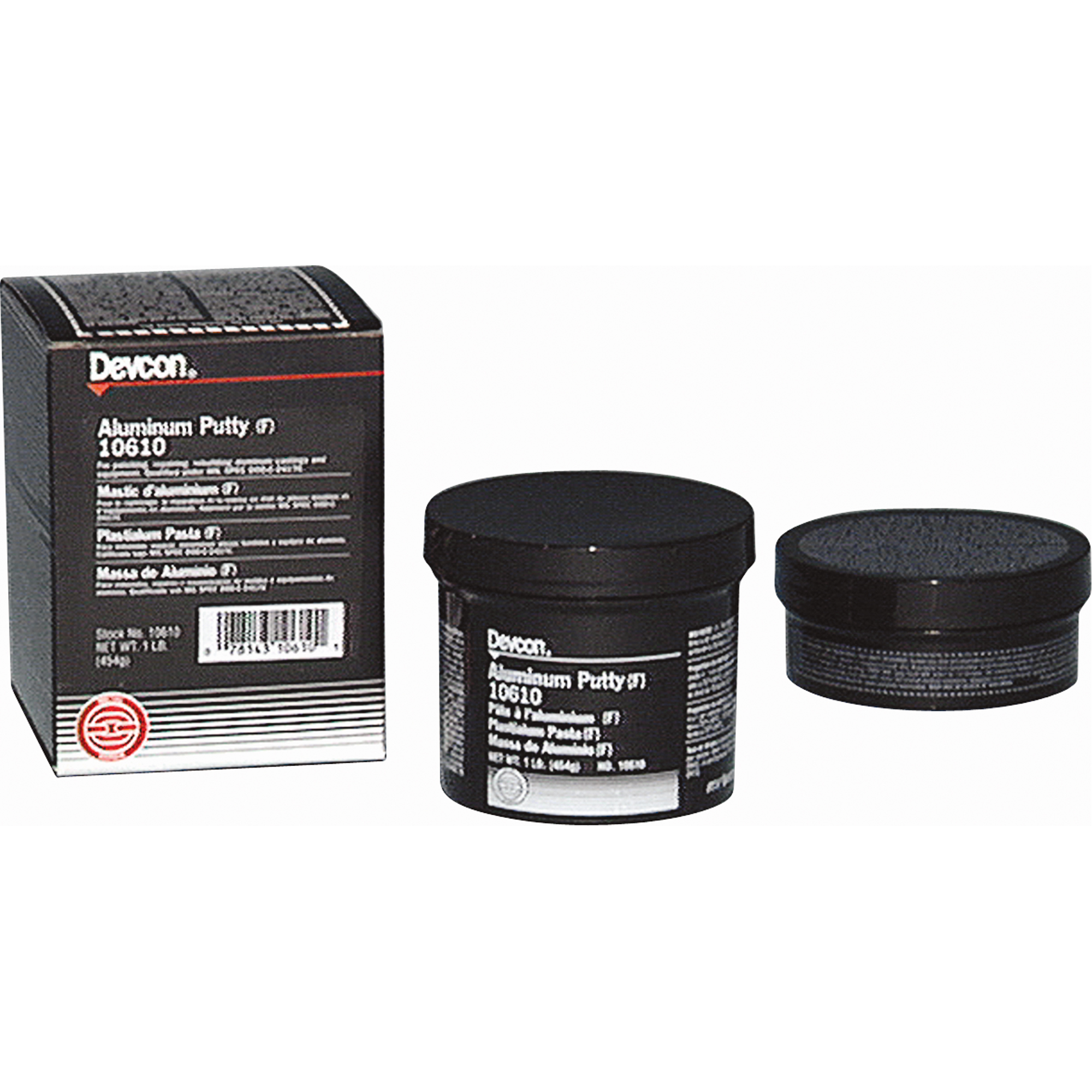 Mastic d'aluminium, 1 lb, Récipient