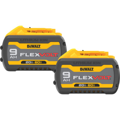 Blocs-piles FlexVoltMC, Lithium-ion, 20 V/60 V, 9 A