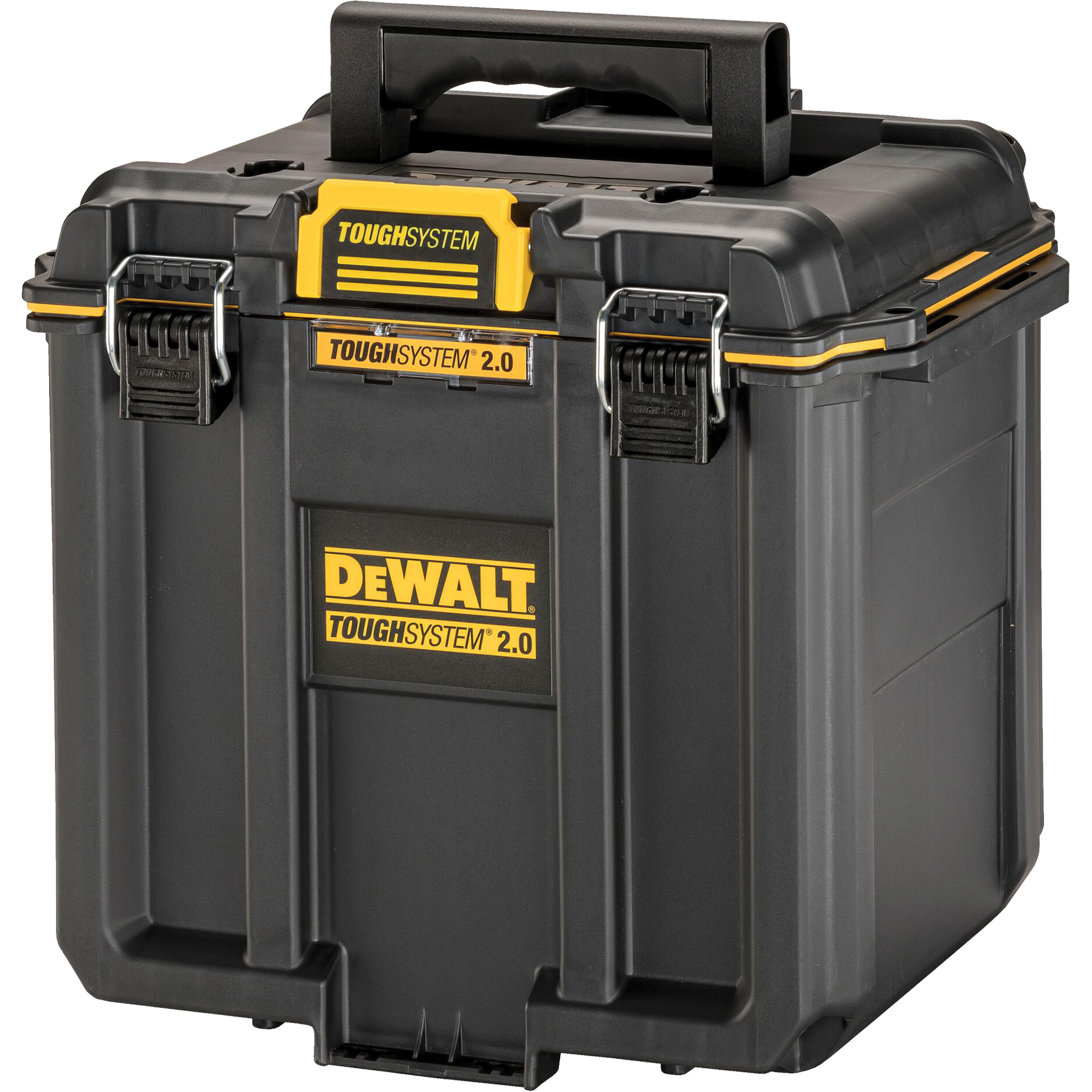 Boîte à outils compacte et profonde ToughSystemMD 2.0, 10" x 15-7/20" x 13-4/5", Noir/Jaune
