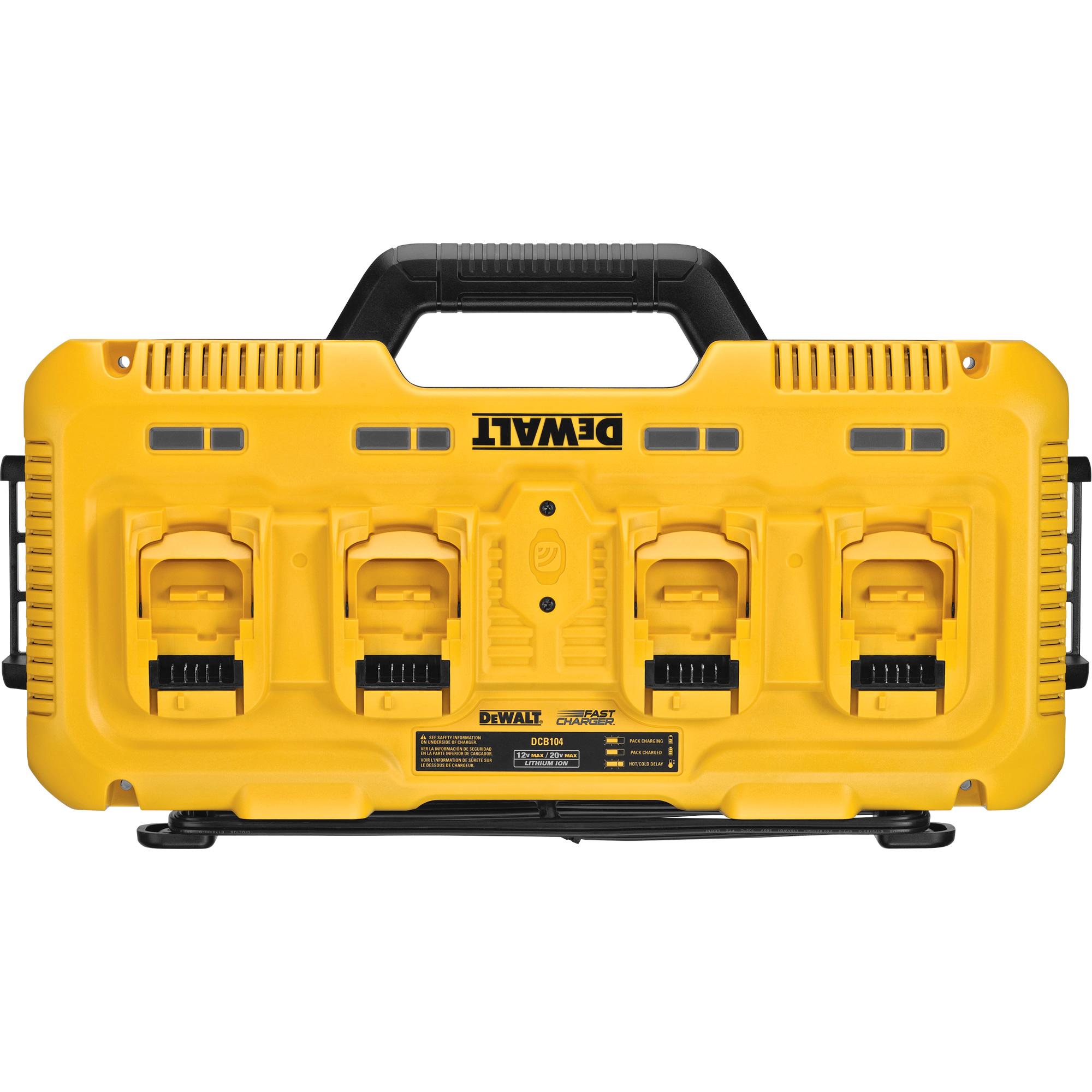 Chargeur rapide simultané multiport, 20 V, Lithium-ion