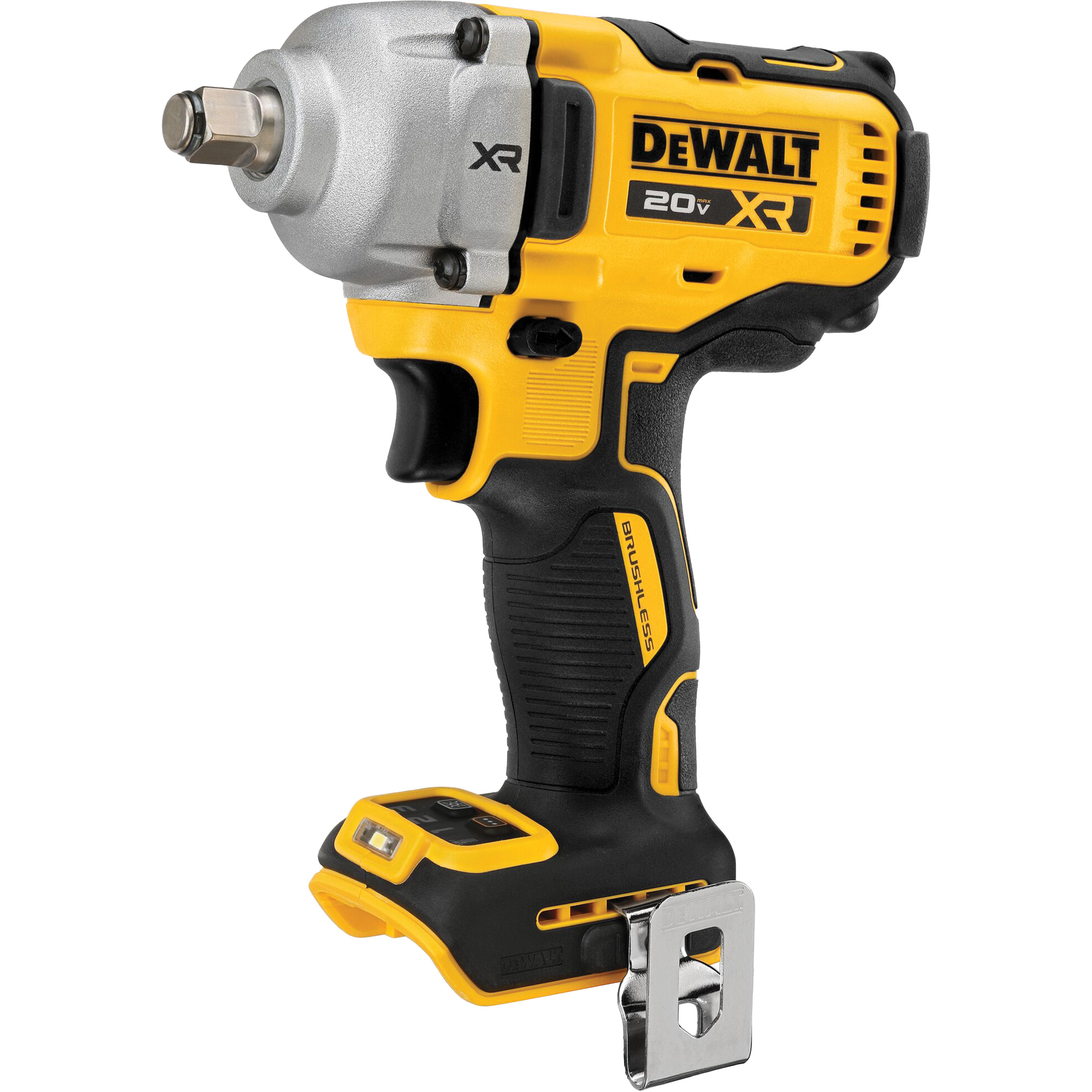 Clé à choc à couple élevé avec moteur sans balai et enclume à anneau ouvert Max* XRMD, 20 V, Mandrin 1/2"