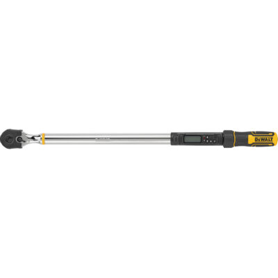 Clé dynamométrique, Électronique, Entraînement 1/2" carré, 50 - 250 lb-pi