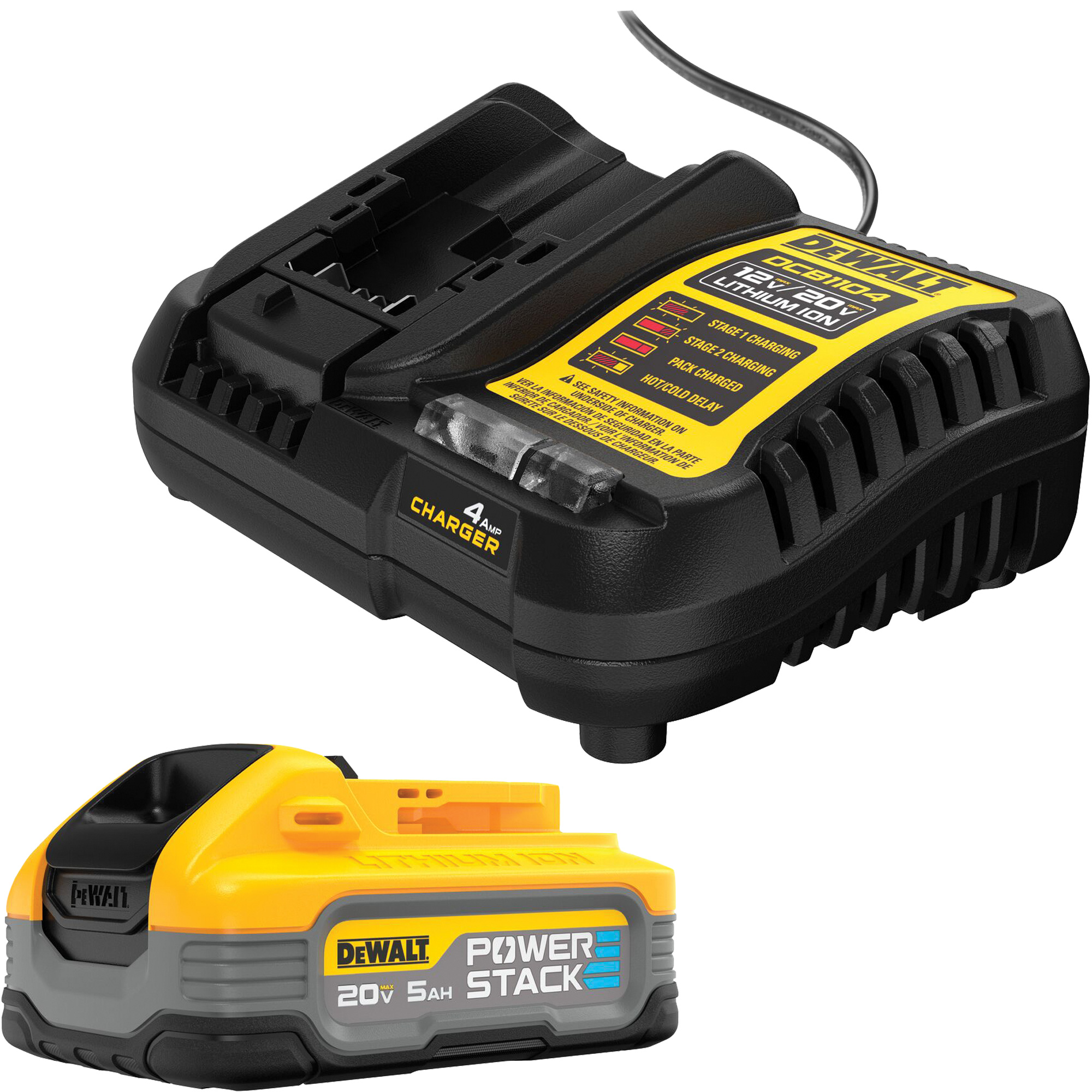 Ensemble de batterie POWERSTACKMC, Lithium-ion, 20 V, 5 Ah