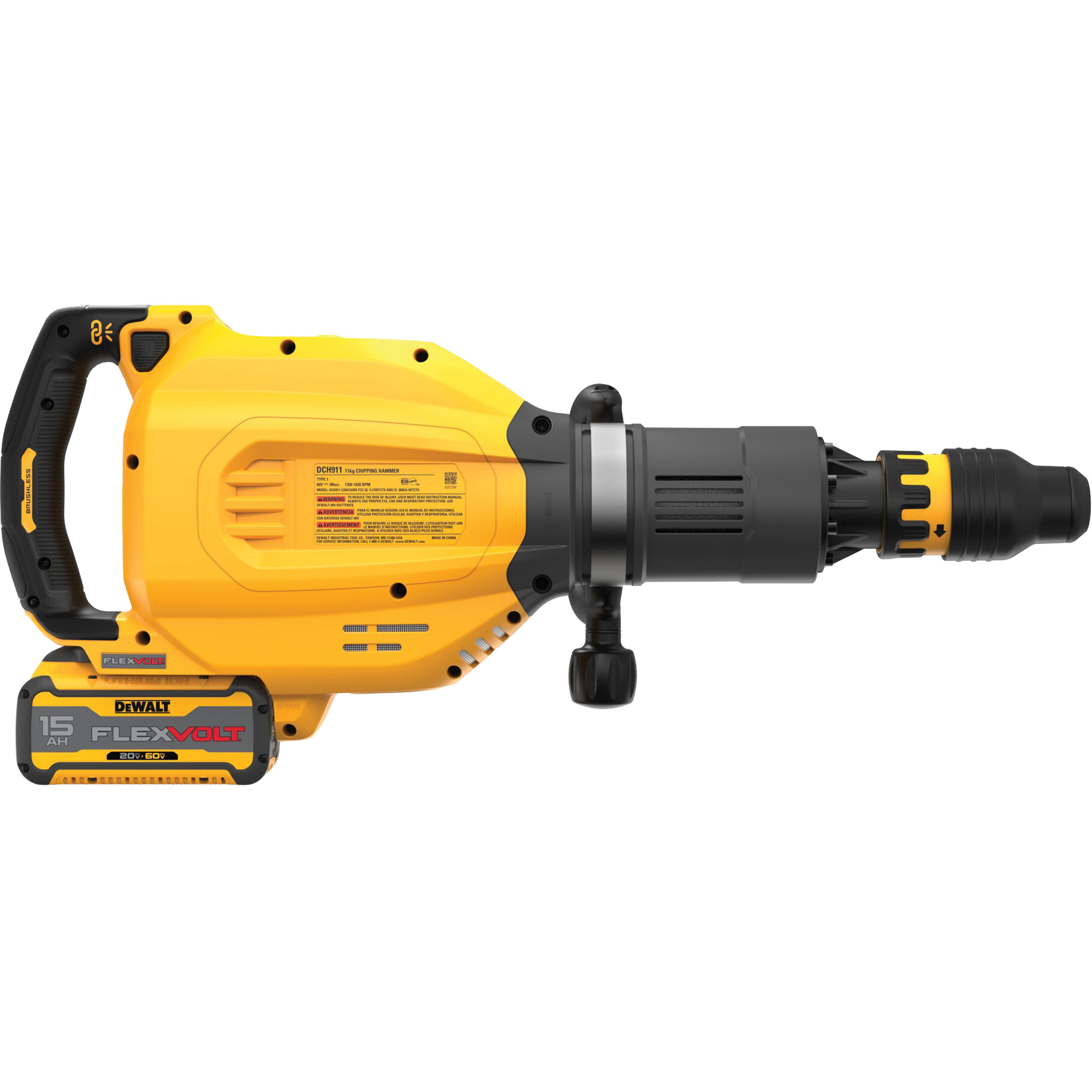 Ensemble de marteau à piquer en ligne SDS MAX, 30", Tête 27 lb – Image 3
