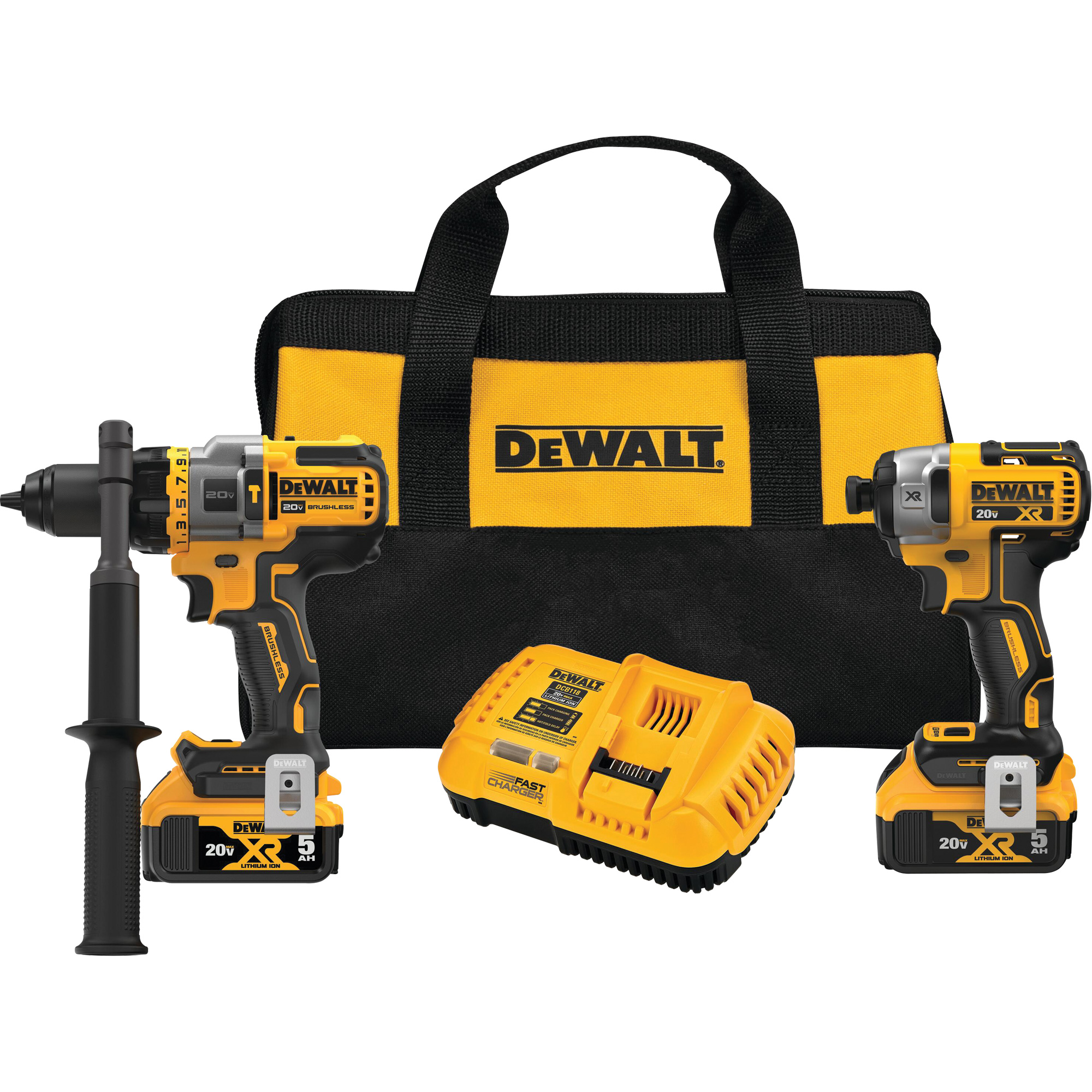 Ensemble de perceuse-visseuse à percussion sans balais et sans fil Max* avec Flexvolt AdvantageMC et visseuse à chocs XRMD, Lithium-ion, 20 V