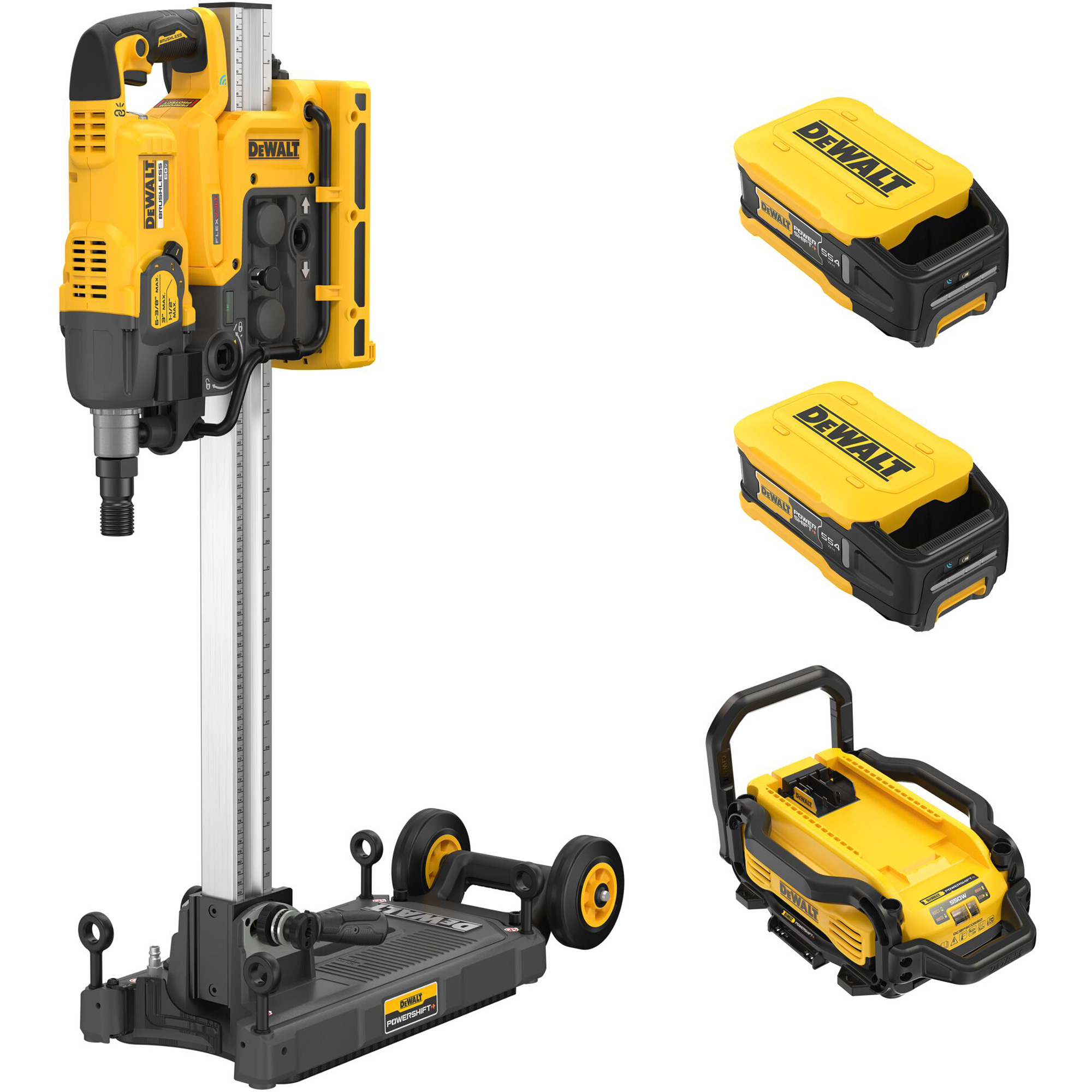 Ensemble de support pour carotteuse POWERSHIFTMC 6-3/8"