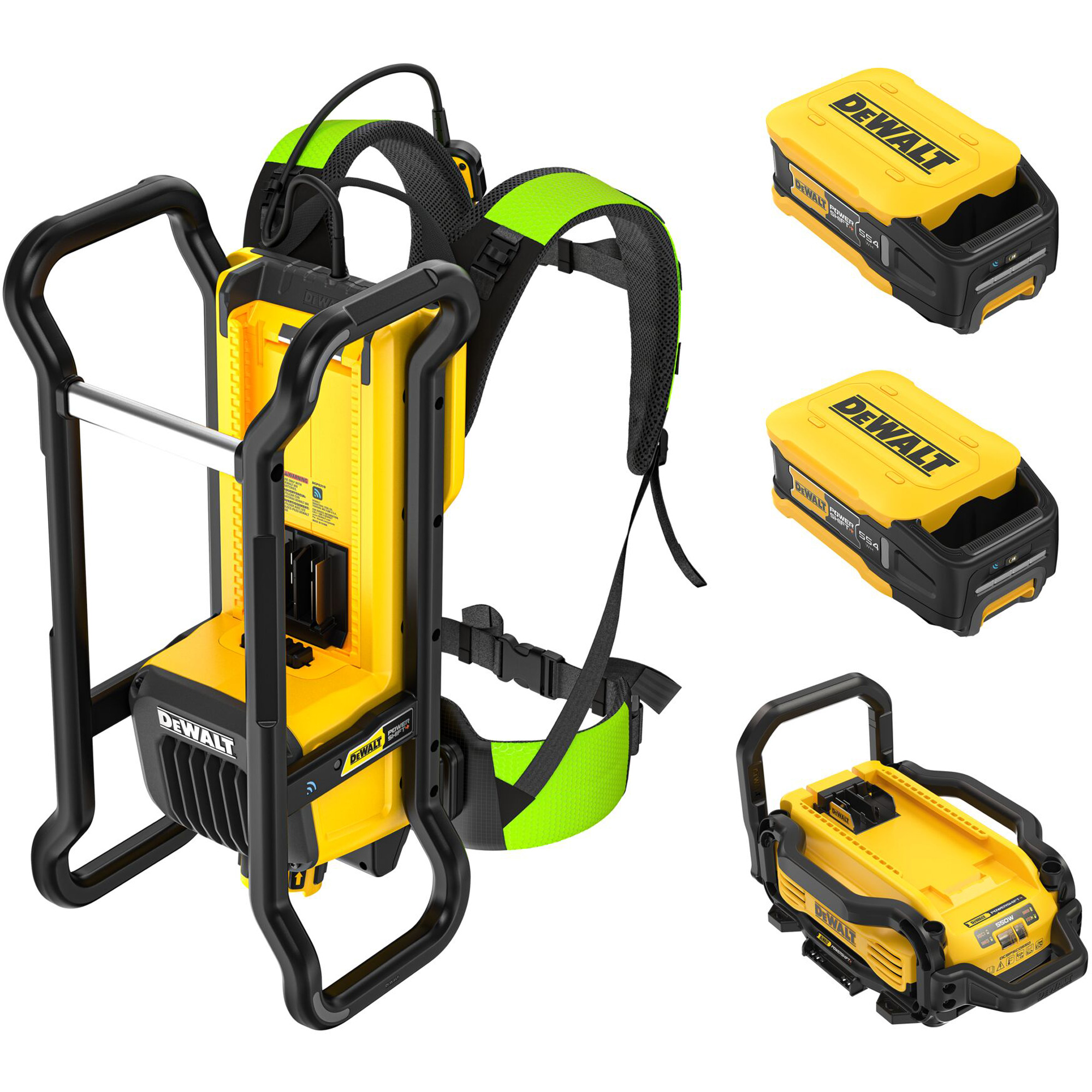 Ensemble de vibrateur sac-à-dos POWERSHIFTMC