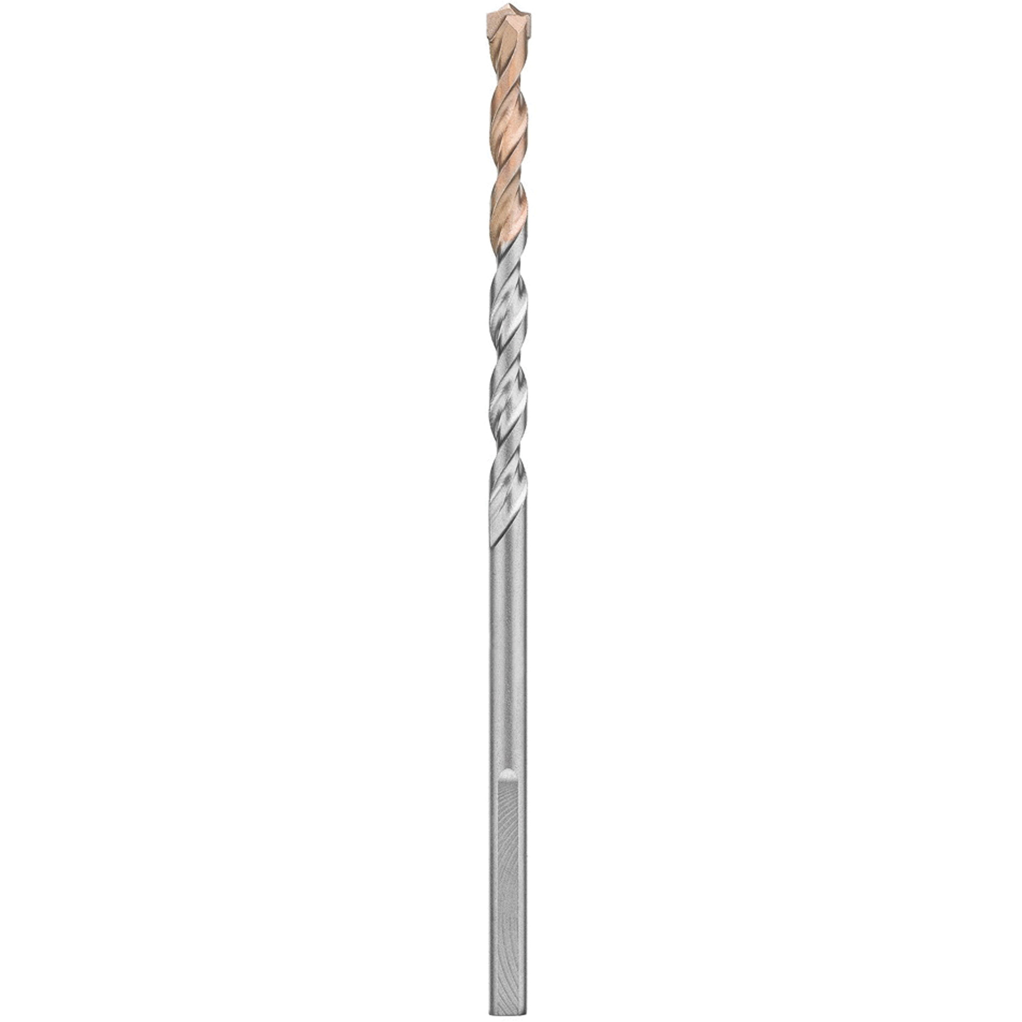 Foret à 4 cannelures pour marteau à percussion, 3/16", Tige 3 méplats, Carbure