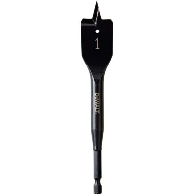 Foret, Diamètre de 1", Tige 1/4" hex, Longeur de 6"