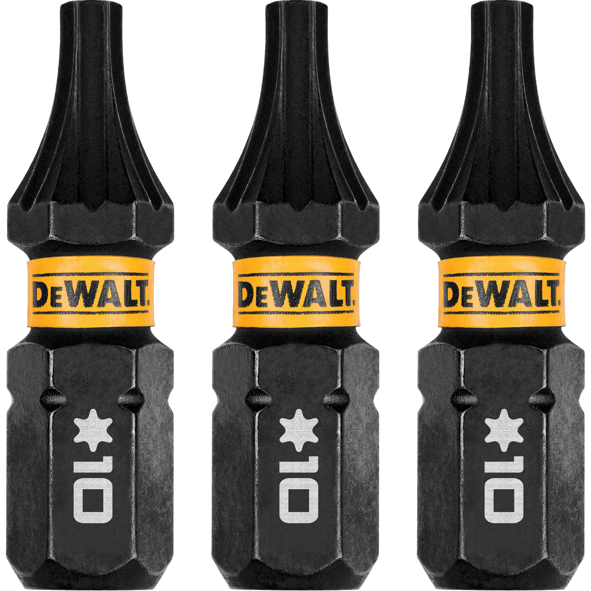 Forets pour tournevis à chocs FLEXTORQMD 3 mcx, Torx, T-10, Prise 1/4"