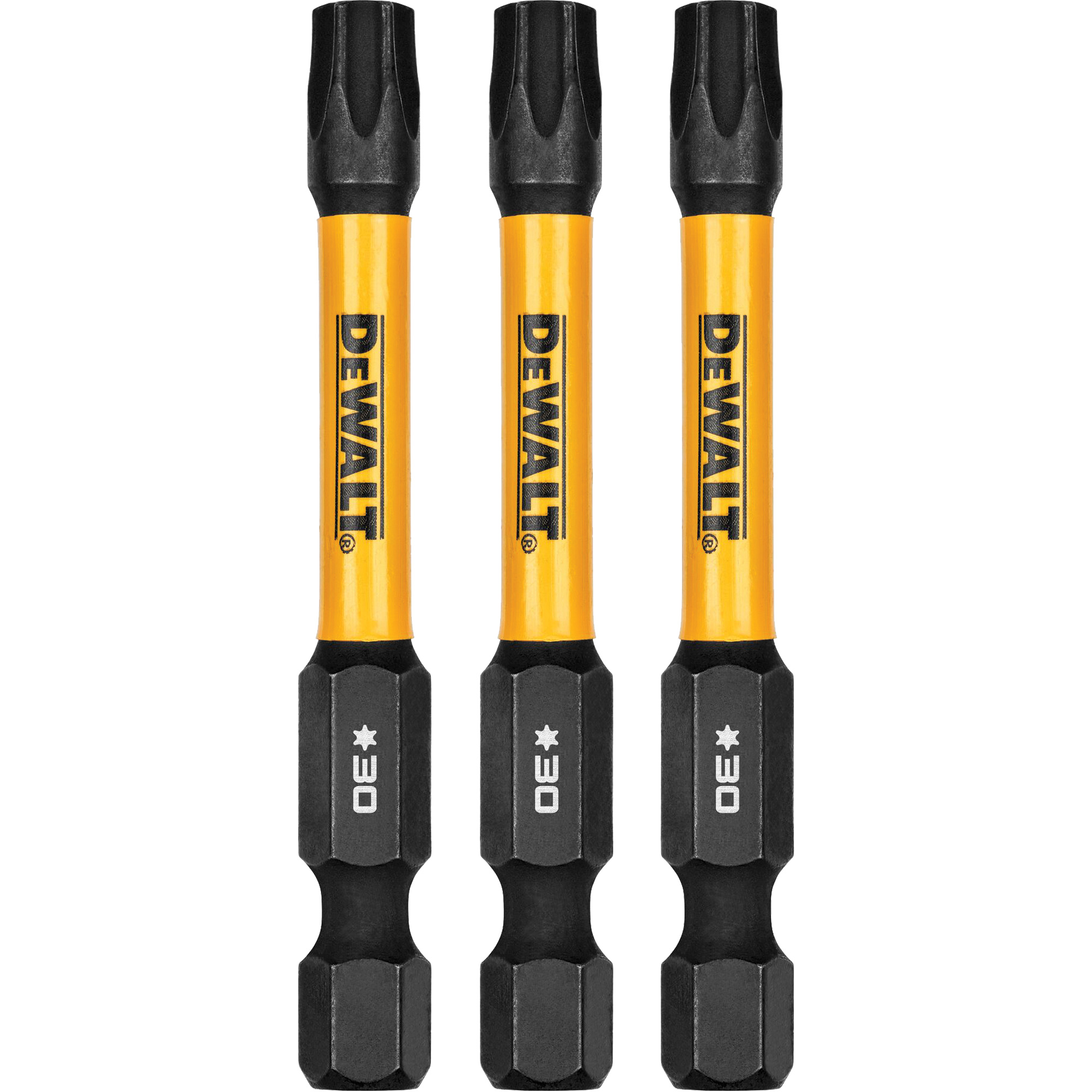 Forets pour tournevis à chocs FLEXTORQMD 3 mcx, Torx, T-30, Prise 1/4"