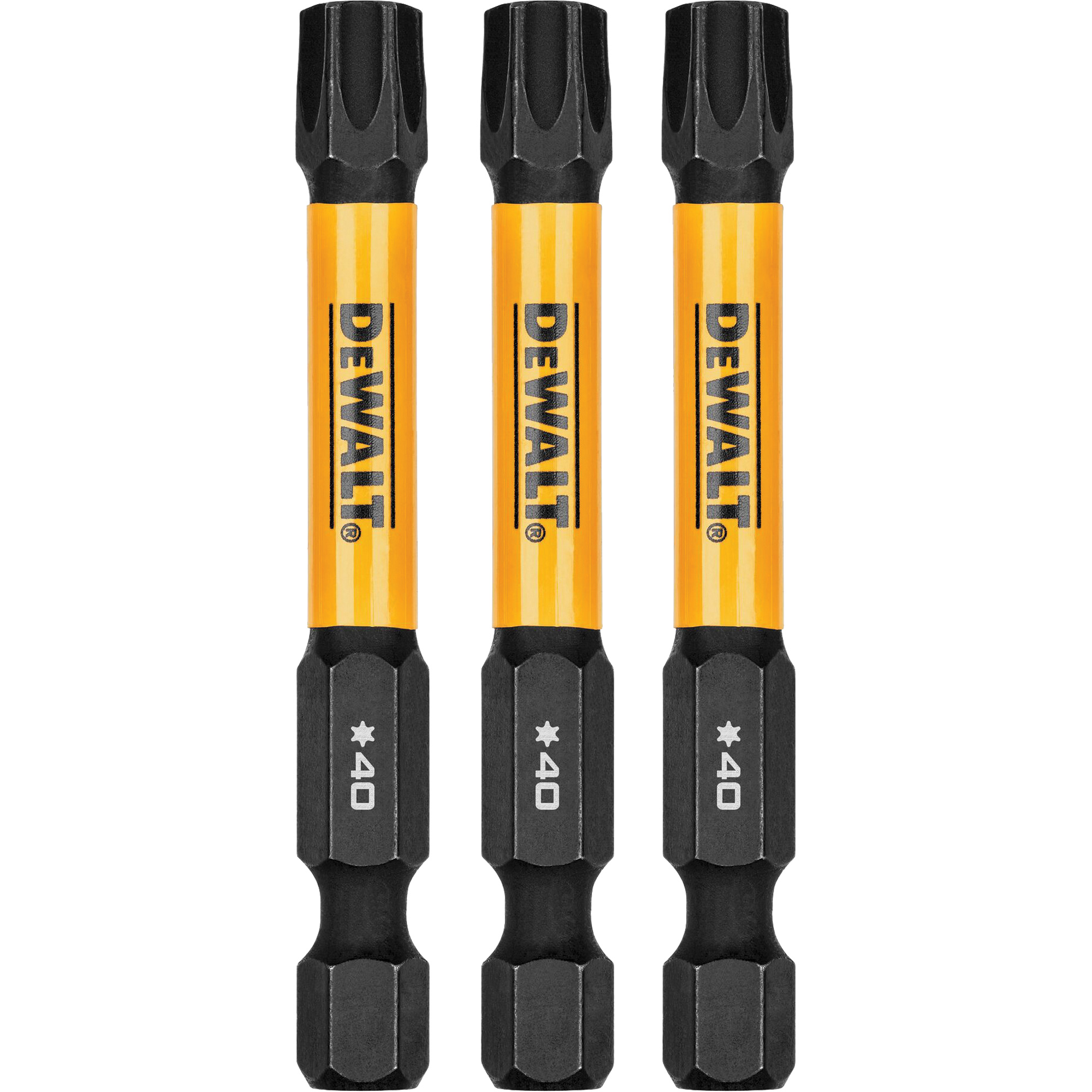 Forets pour tournevis à chocs FLEXTORQMD 3 mcx, Torx, T-40, Prise 1/4"