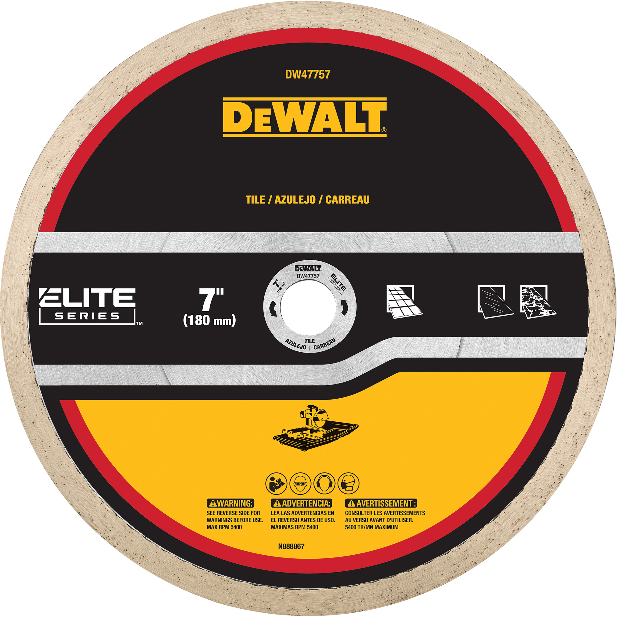 Lame diamantée pour les carreaux XP7