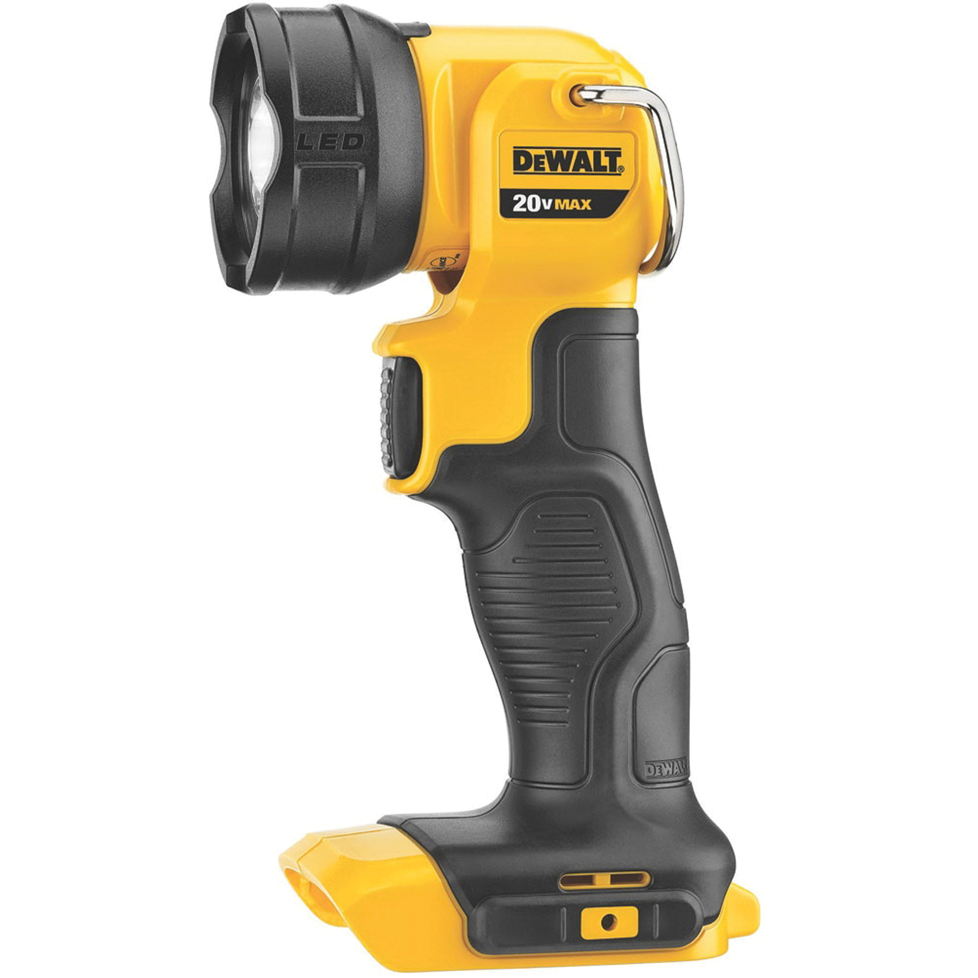 Lampe de travail Max, DEL, 110 lumens, 11 hres de fonctionnement, Bloc-pile Rechargeable, Plastique