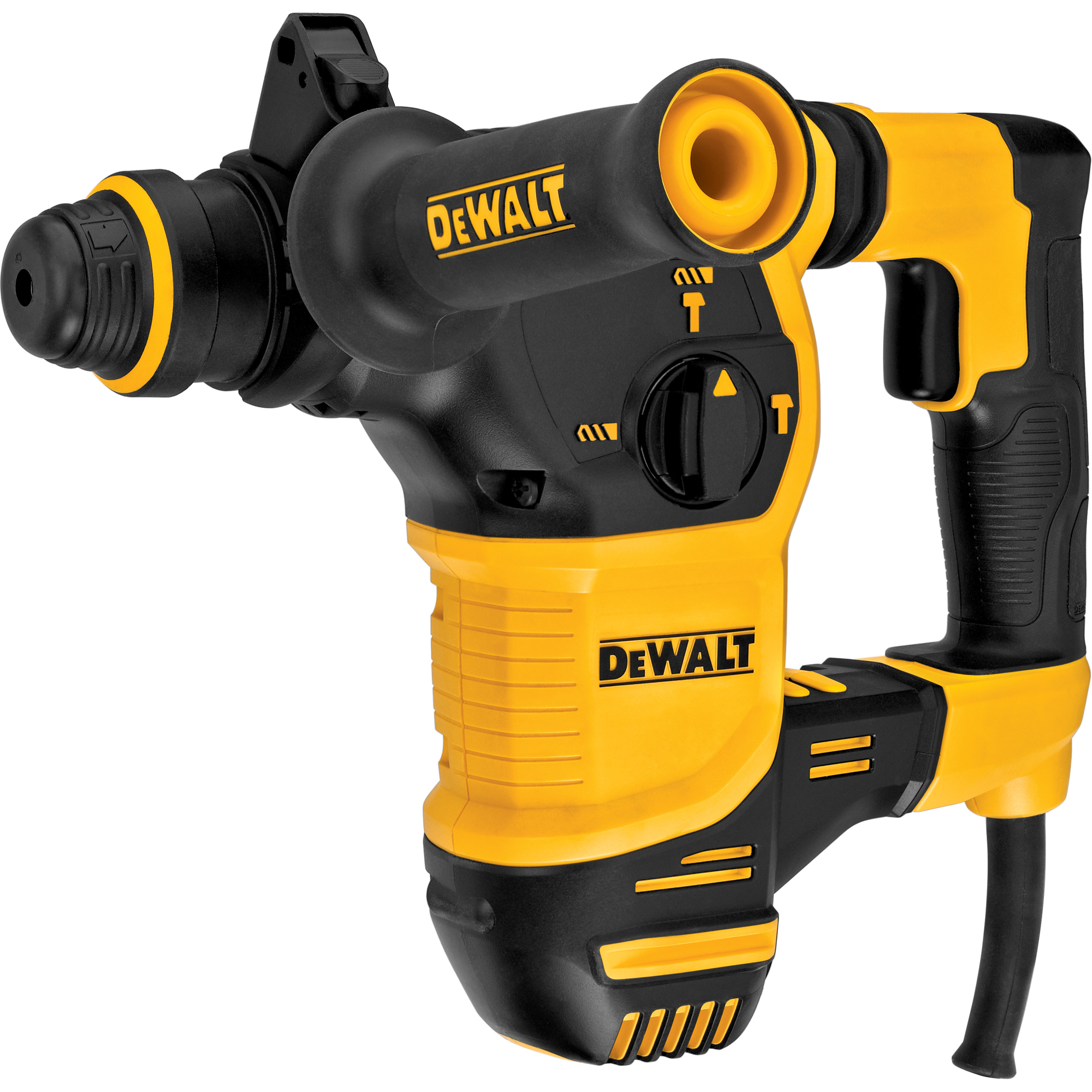 Marteau rotatif SDS Plus en forme de L, 3/16" - 7/8", 8,5 A, 0-5200 coups/min Coups/min, 0-1150 tr/min Tr/min, 2,58 lb-pi