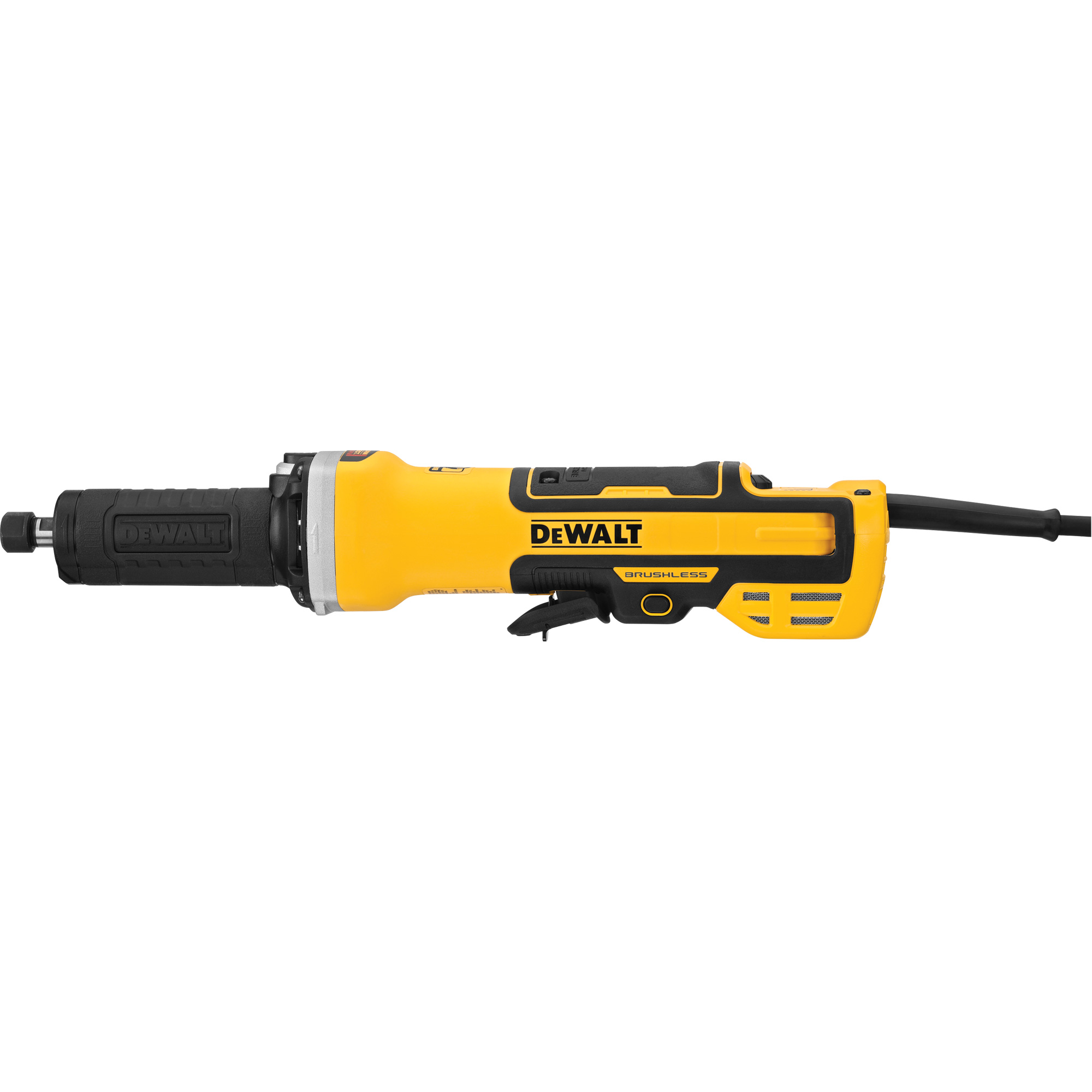 Meule à rectifier les matrices avec moteur sans balai, vitesse variable, et gâchette verrouillable, 1/4", 6500 - 2500 Tr/min