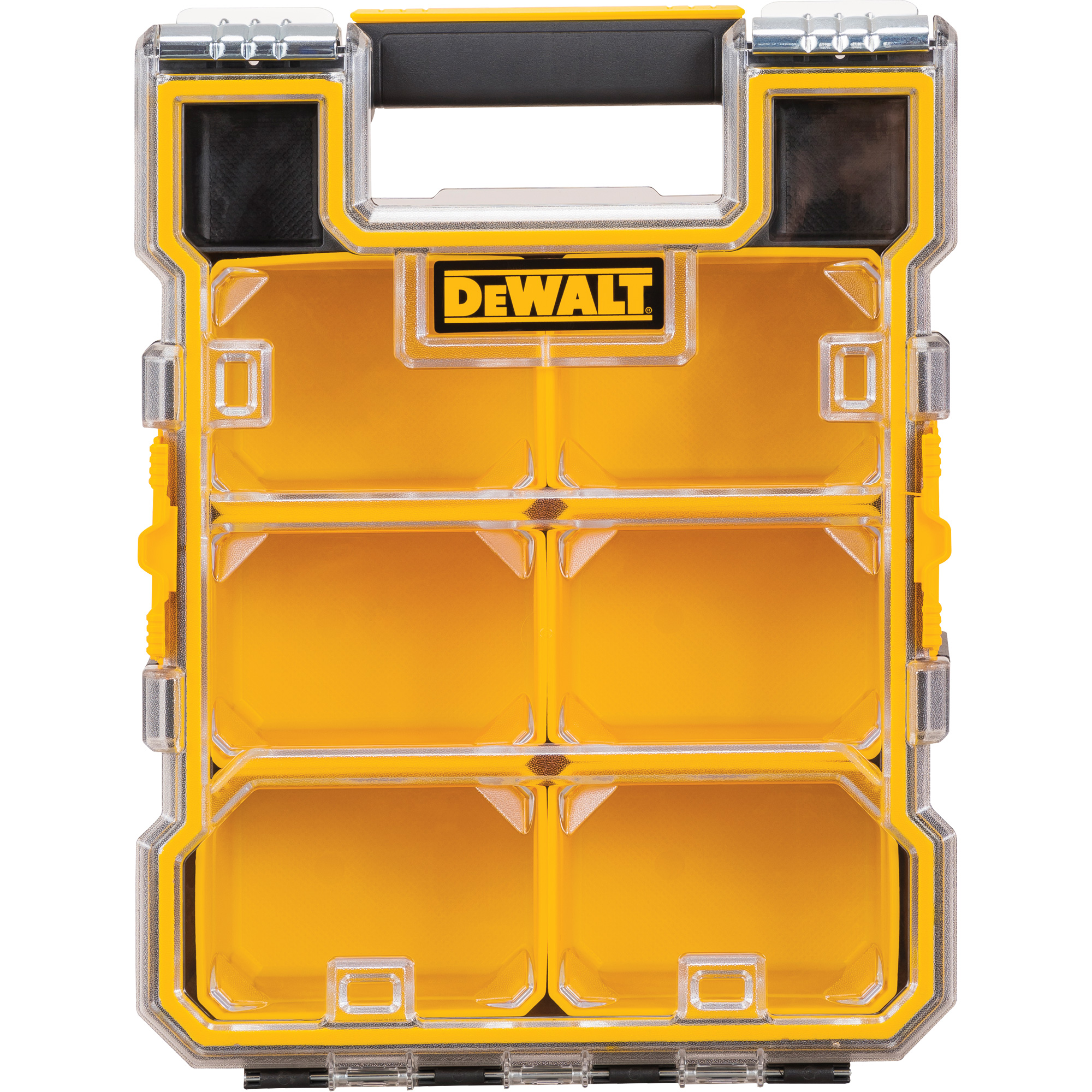 Organisateur de format moyen PRO, 4-1/2" la x 10-1/4" p x 13-3/5" h, Noir/Jaune
