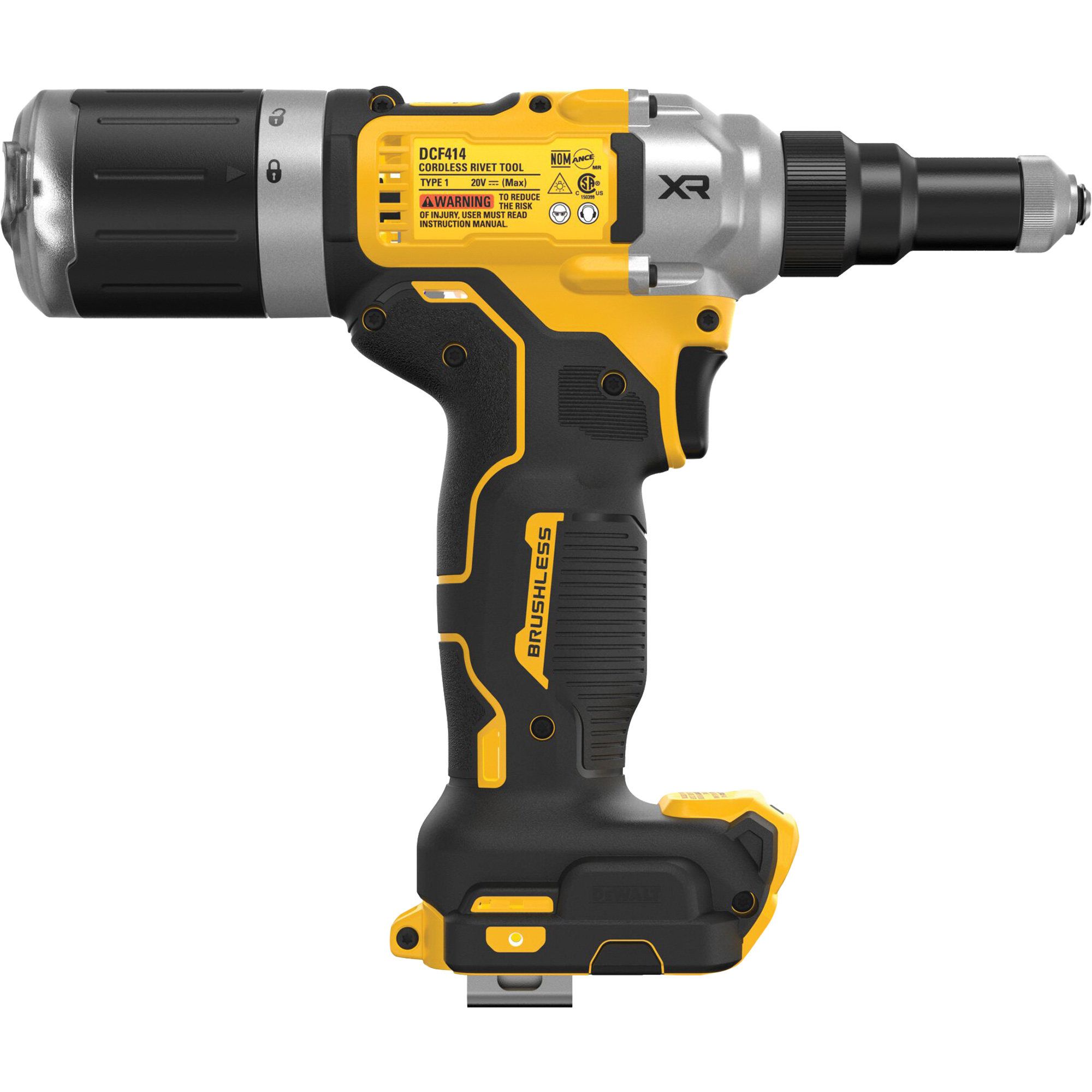 Outil à riveter sans fil et sans balai 1/4" XRMD (outil seulement) – Image 3