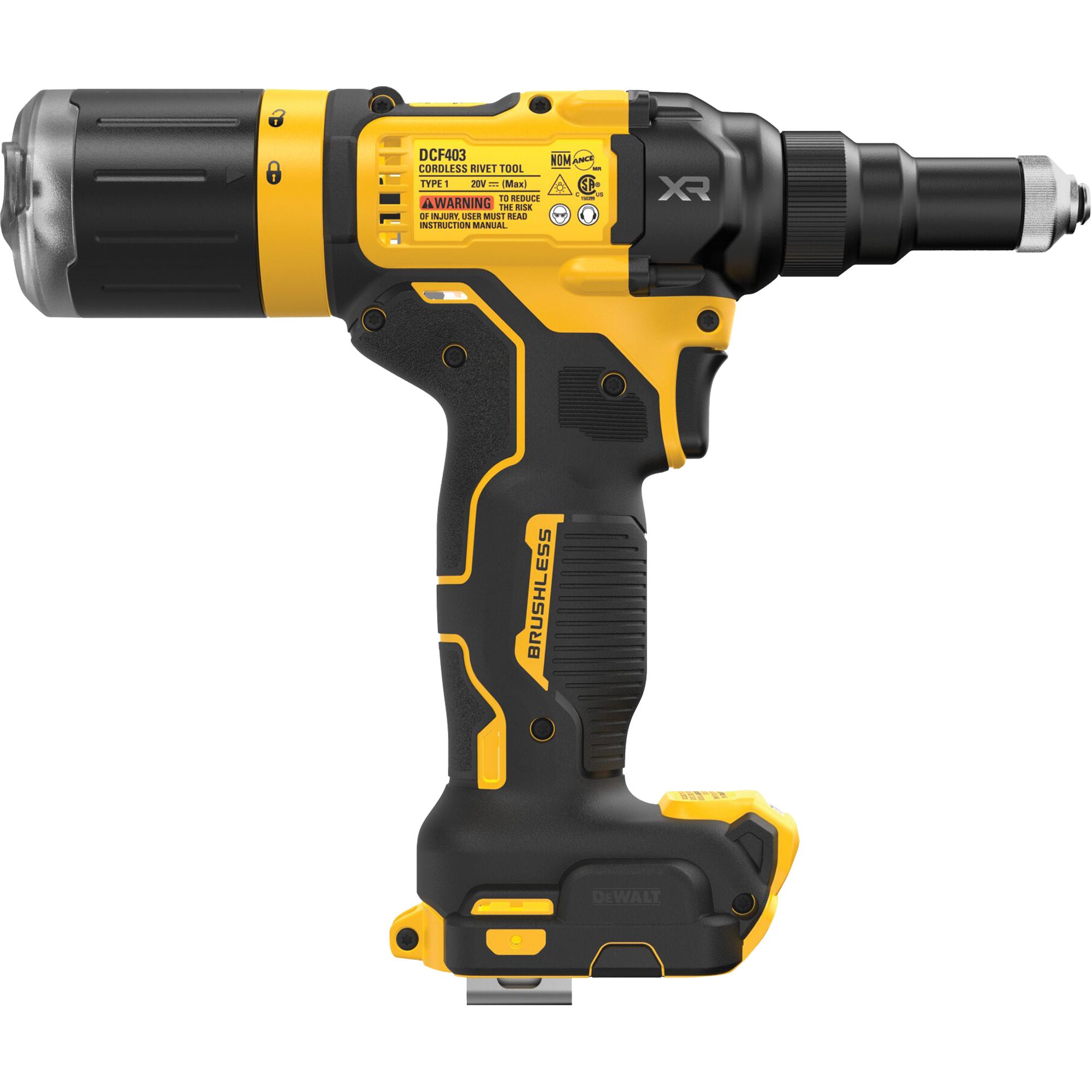 Outil à riveter sans fil et sans balai 3/16" XRMD (outil seulement) – Image 2