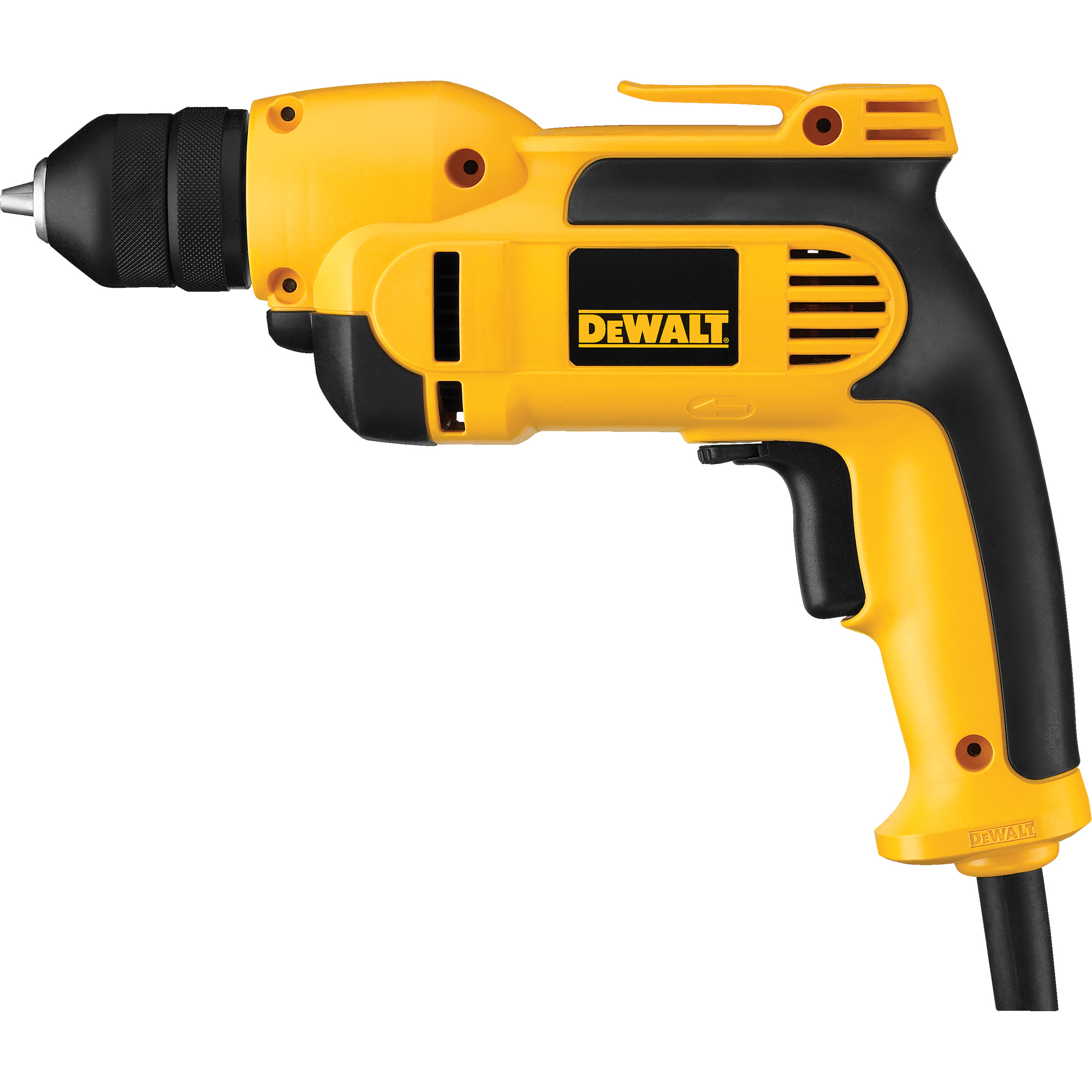 Perceuse à poignée pistolet VSR, Mandrin 3/8", 8 A, 120 V, 0-2500 Tr/min, Mandrin Sans clé