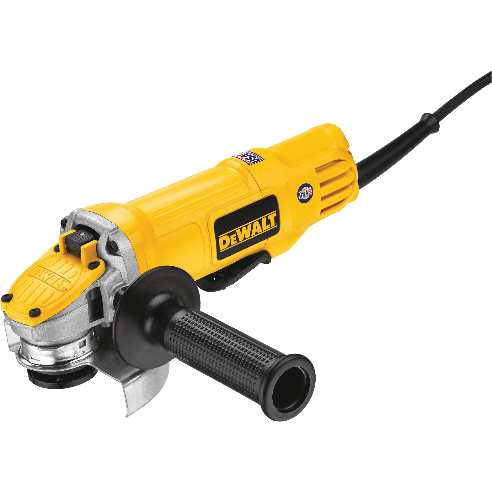 Petite meuleuse d'angle avec interrupteur à palette, 4-1/2", 120 V, 9 A, 12 000 Tr/min