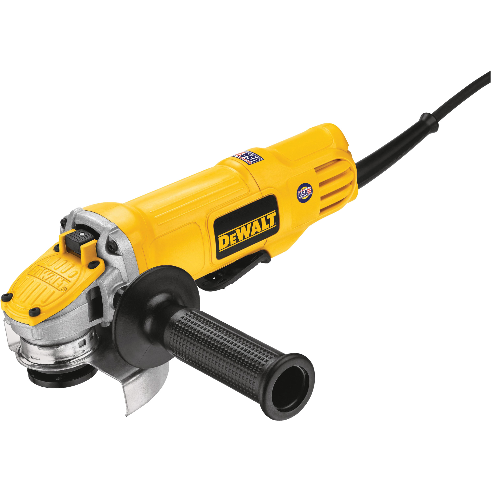 Petite meuleuse d'angle avec interrupteur à palette, 4-1/2", 120 V, 9 A, 12 000 Tr/min