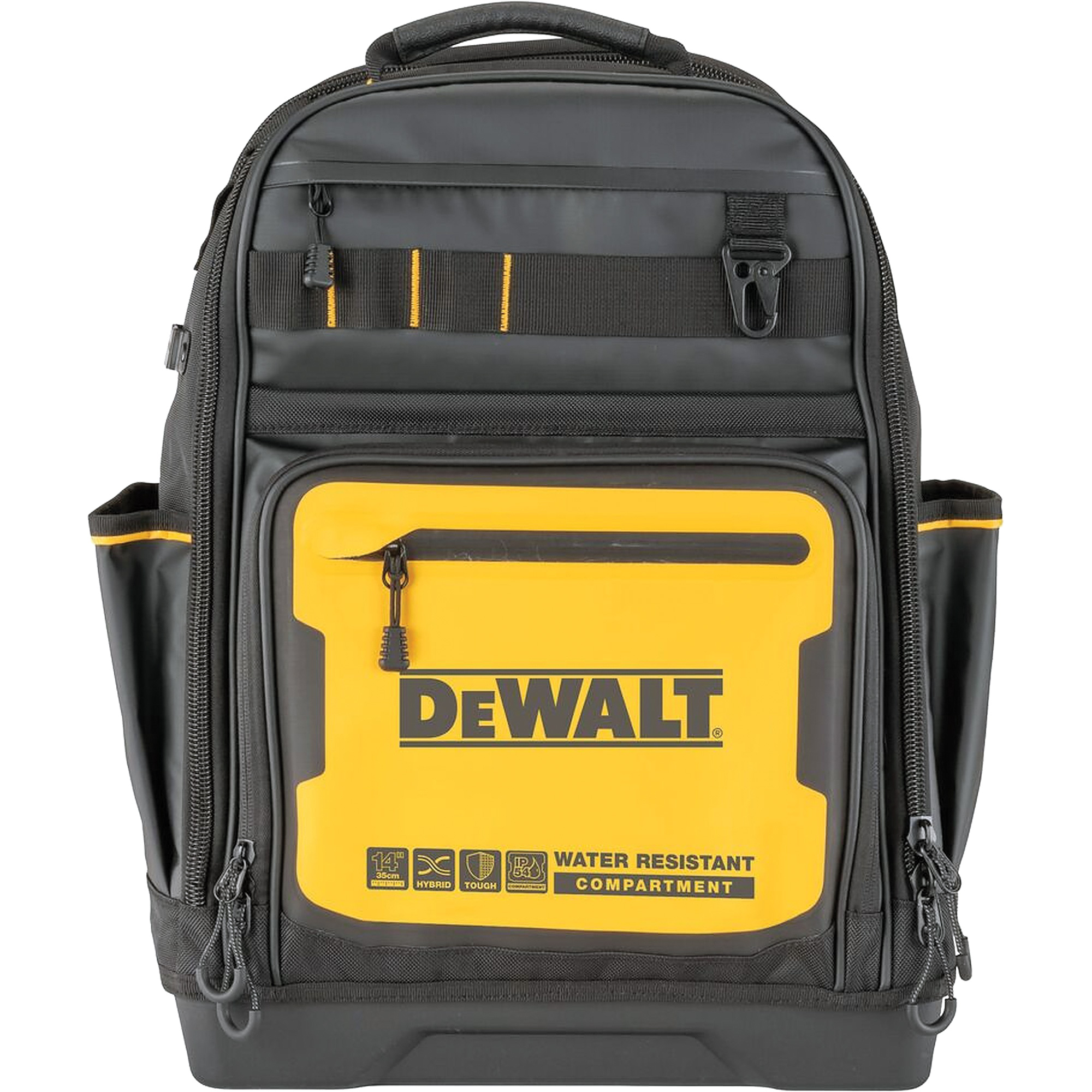 Sac-à-Dos PRO, 13-3/4" lo x 7-3/4" la, Noir/Jaune