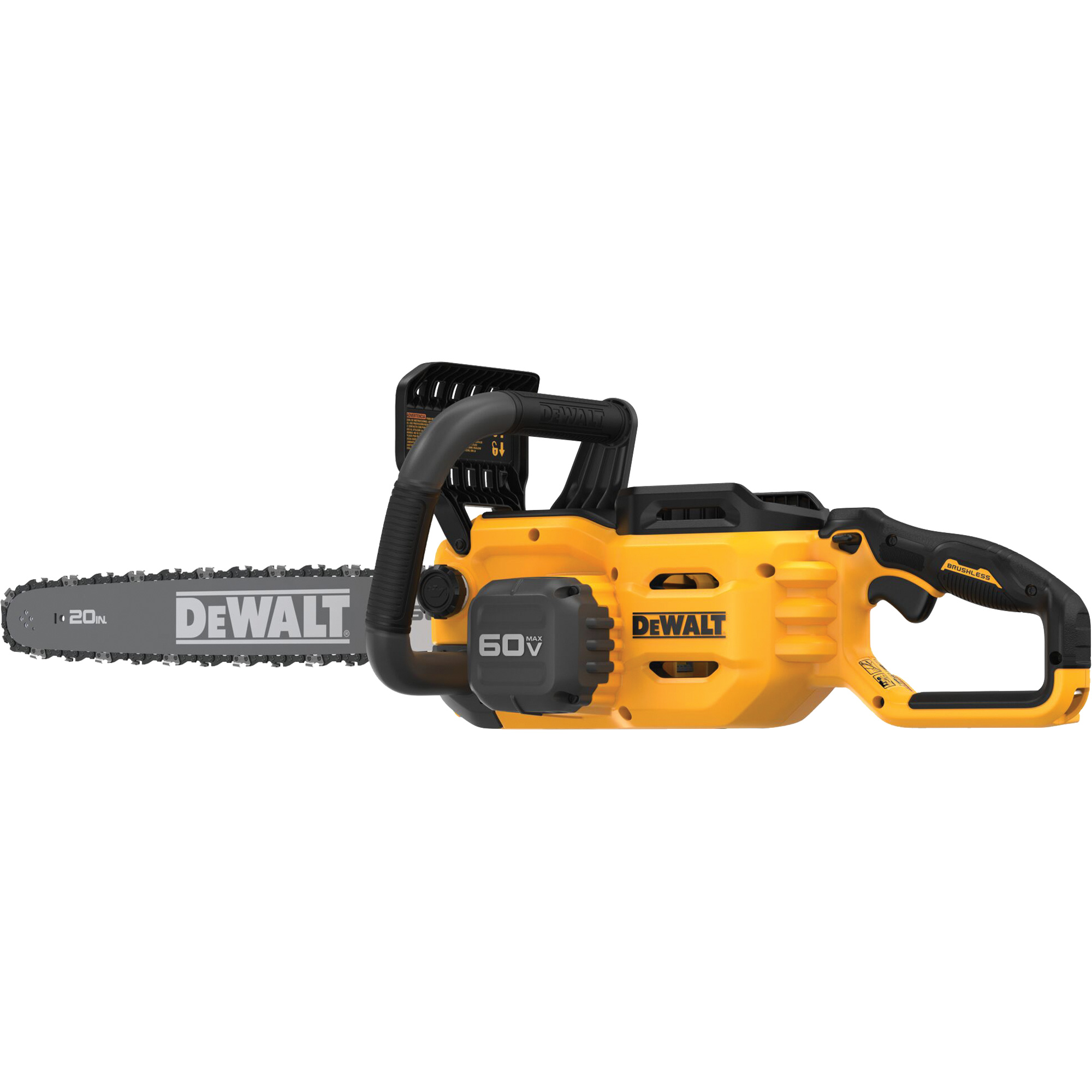 Scie à chaîne sans fil et sans contact MAX* (outil seulement), 20", À pile, 4 CV/60 V