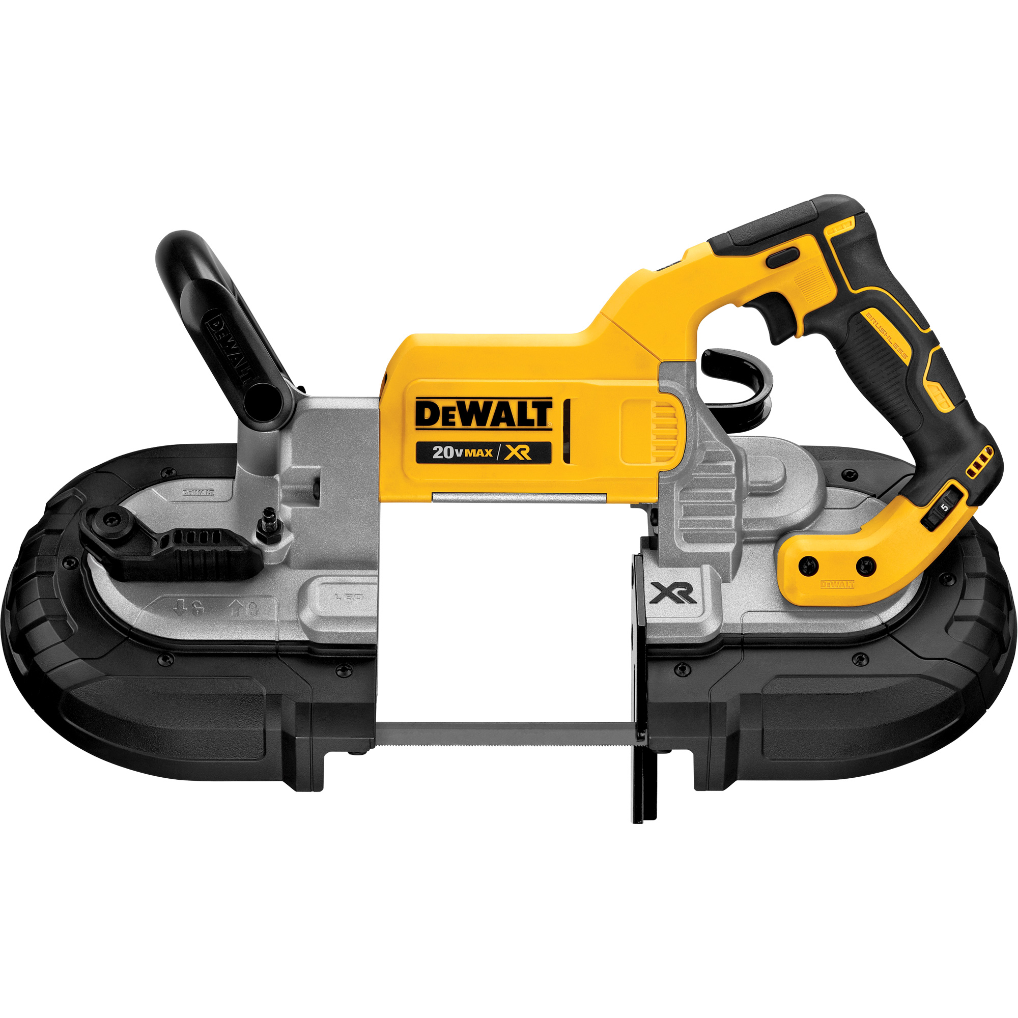 Scie à ruban à coupe profonde sans balai Max XRMD (outil seulement), 20 V, 5" Capacité
