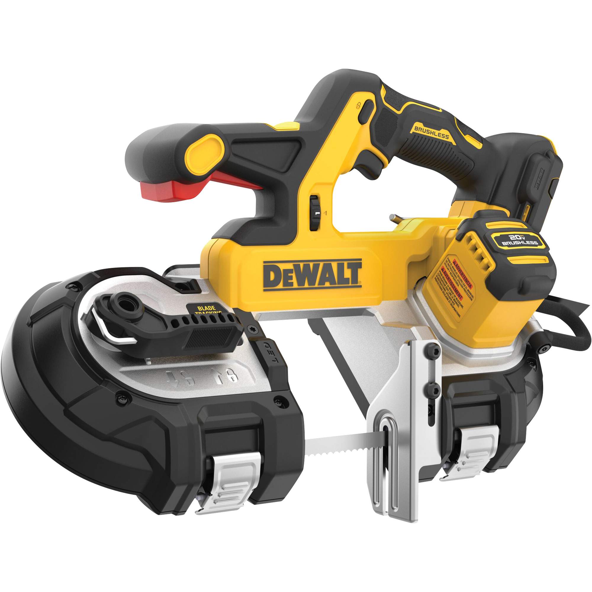 Scie à ruban sans balais sans fil à double gâchette MAX* XRMD, 20 V, 3-3/8" Capacité