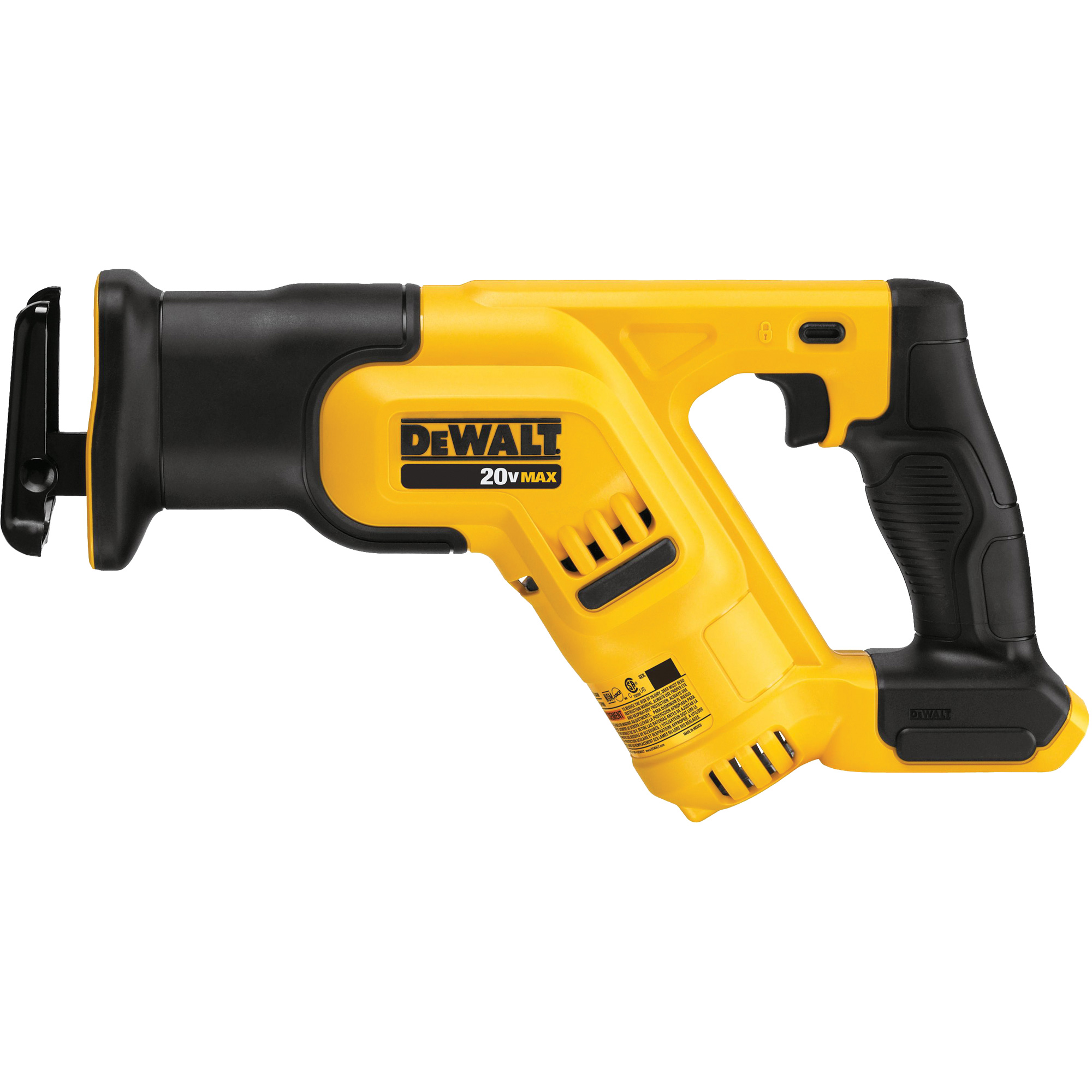 Scie alternative compact (outil seulement), 20 V, Lithium-ion Bloc-pile, 0-2900 coups/min