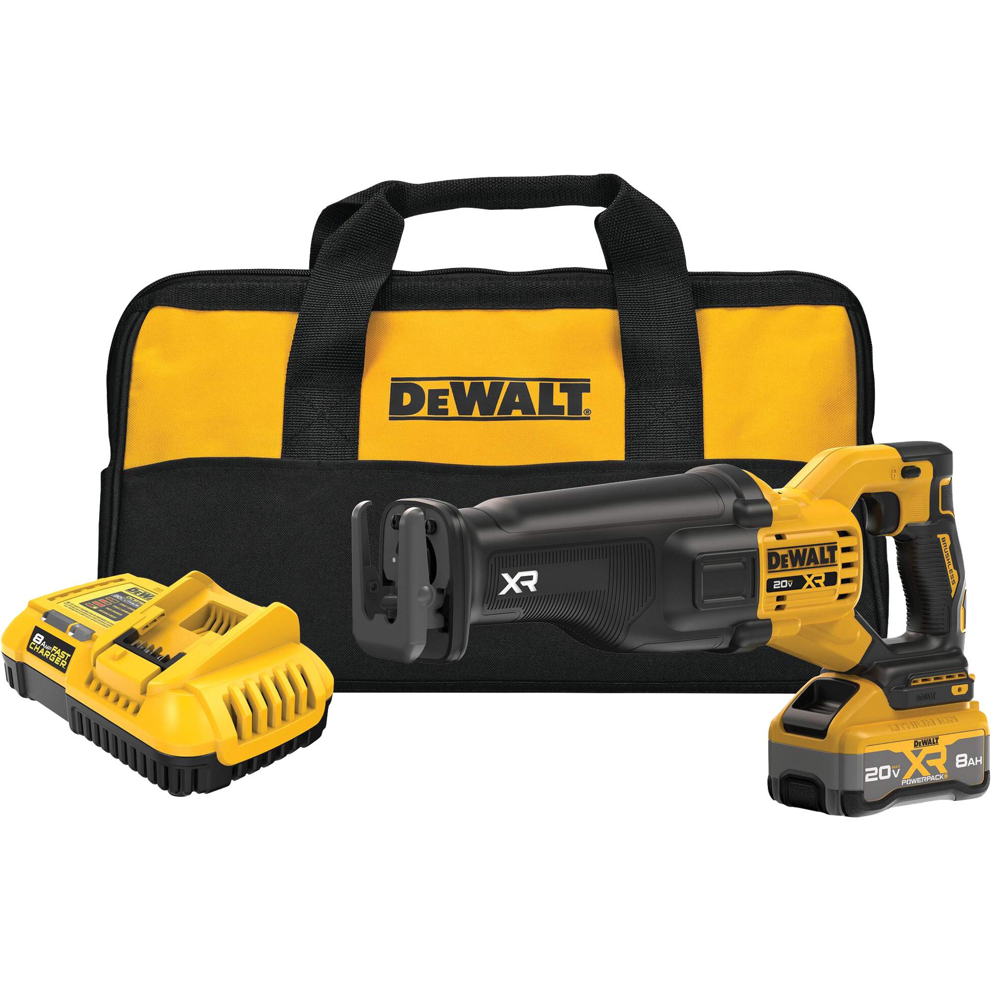 Scie alternative sans balai et sans fil MAX* XRMD avec XR POWERPACKMC, 20 V, Lithium-ion Bloc-pile, 3000 coups/min