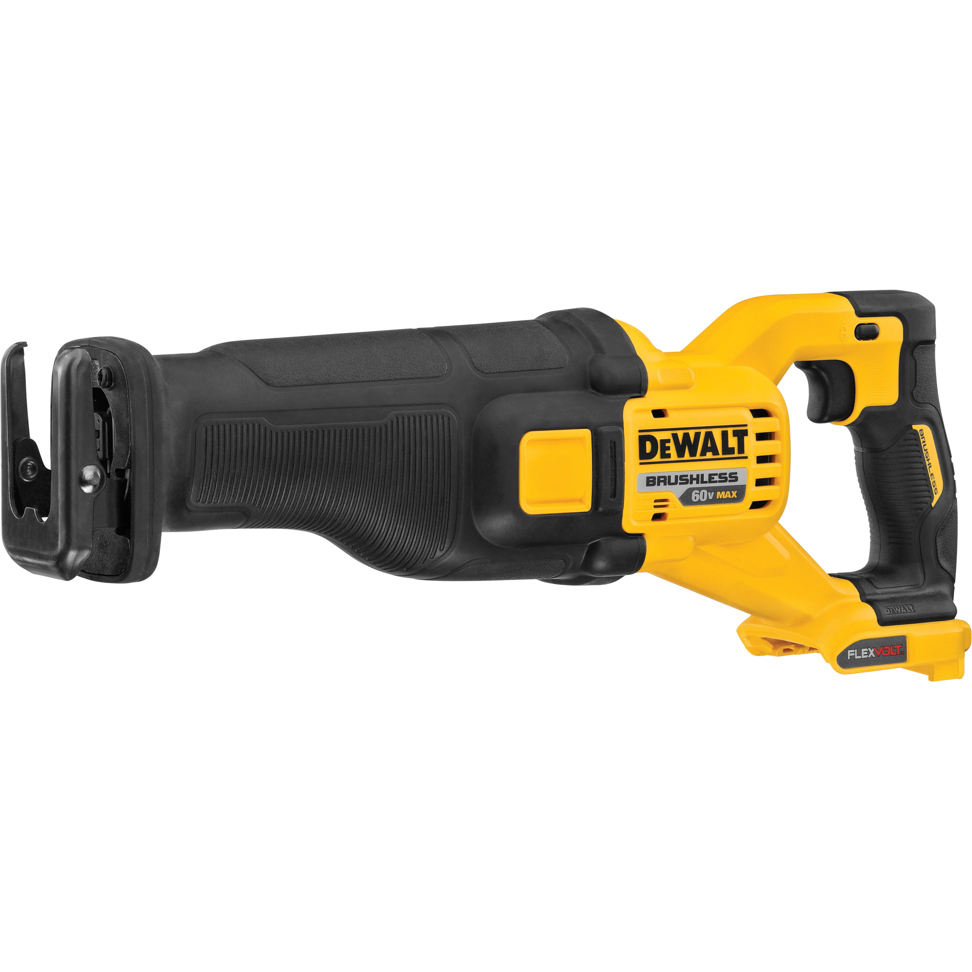 Scie alternative sans balai Max FlexVoltMD (outil seulement), 60 V, Lithium-ion Bloc-pile, 0-3000 coups/min