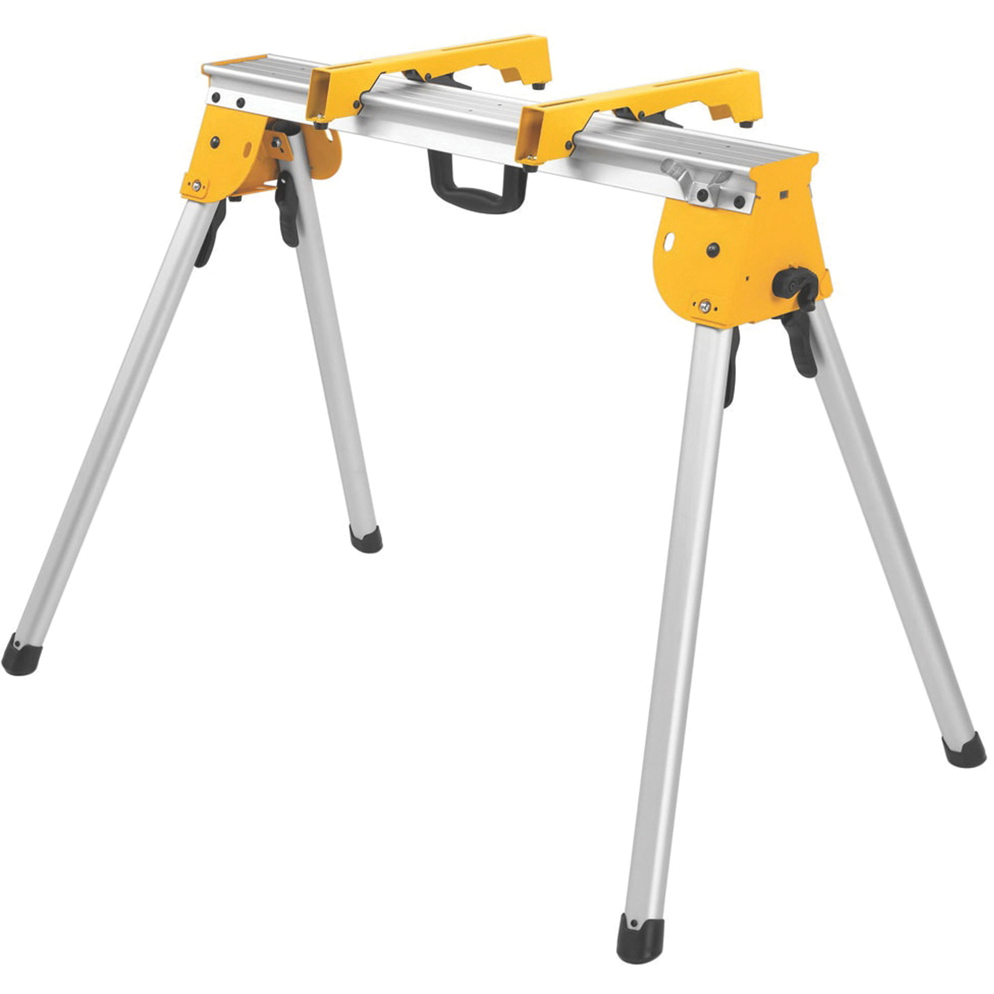 Socle de travail de service intensif avec supports de fixation de scie à onglets