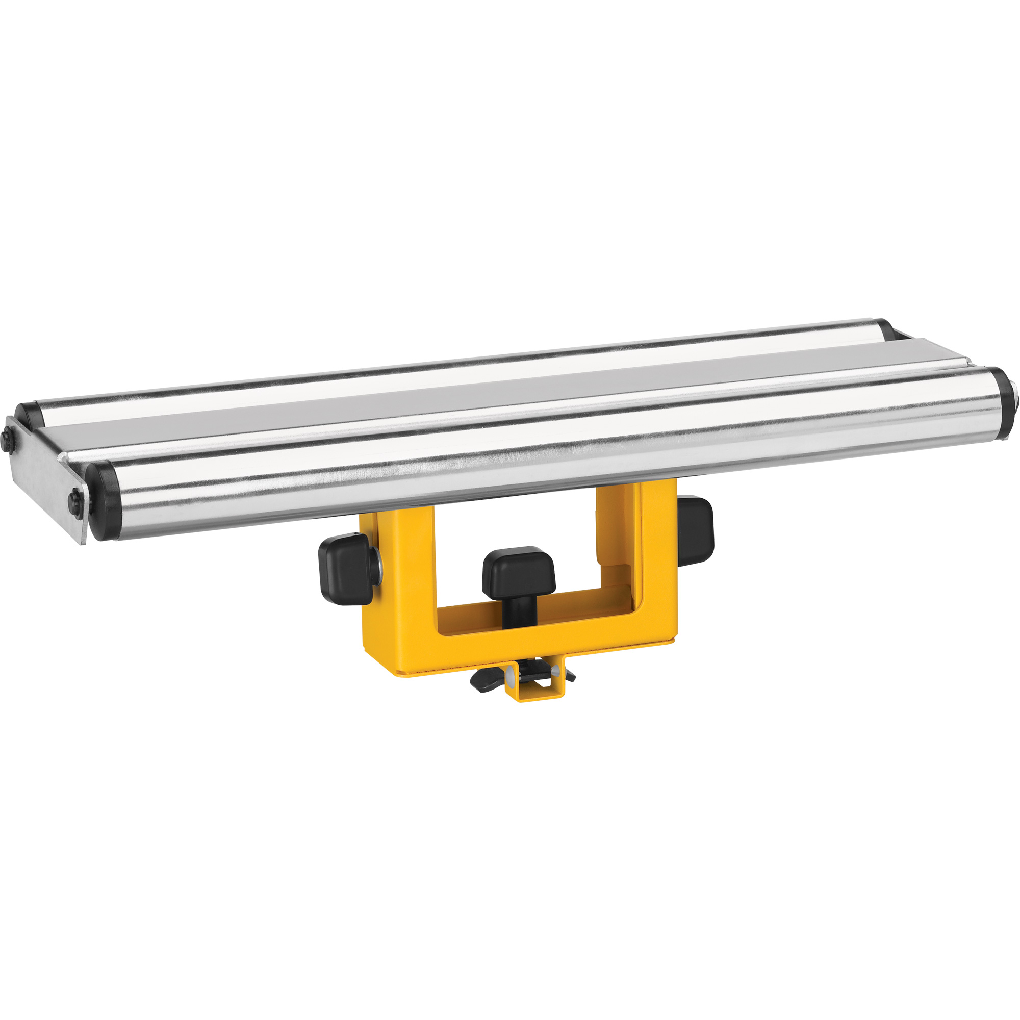 Support à rouleaux larges pour table de scie à onglets
