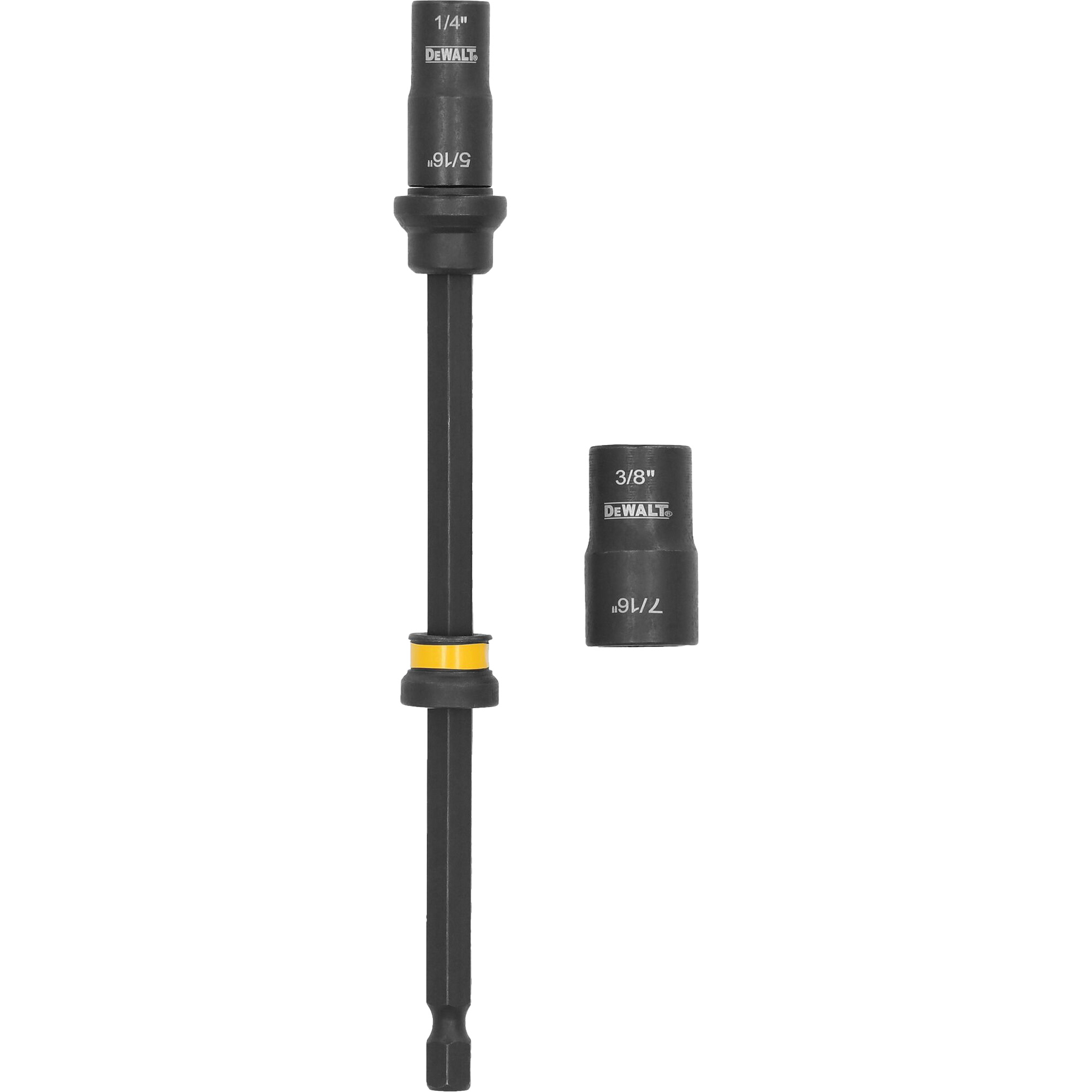 Tourne-écrou à double embout FLEXTORQMD, 5/16"/1/4"/3/8"/7/16" prise, 6" lo, Magnétique