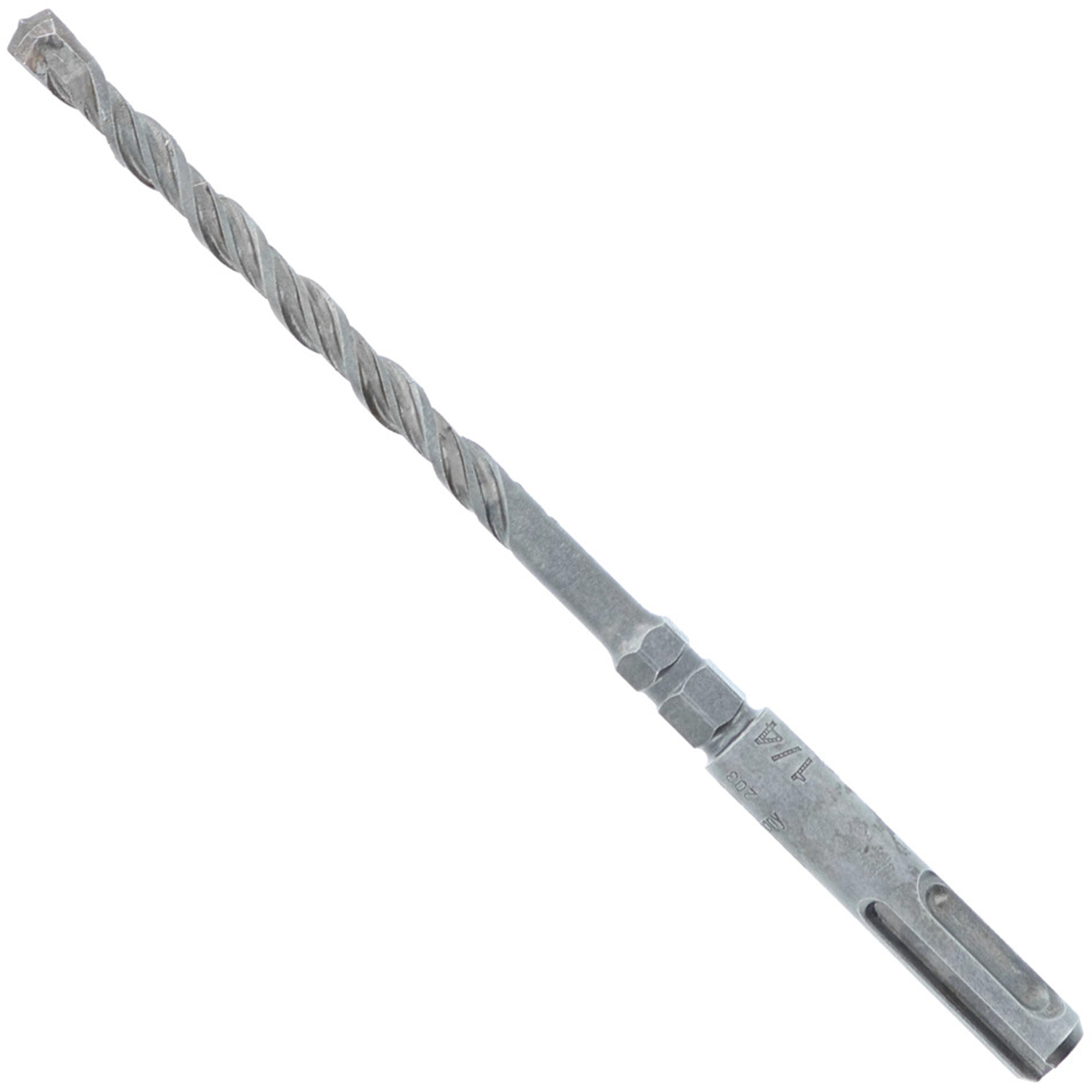 Foret à tête entièrement en carbure pour ancrage dans le béton, 1/4", Tige SDS-Plus, Carbure