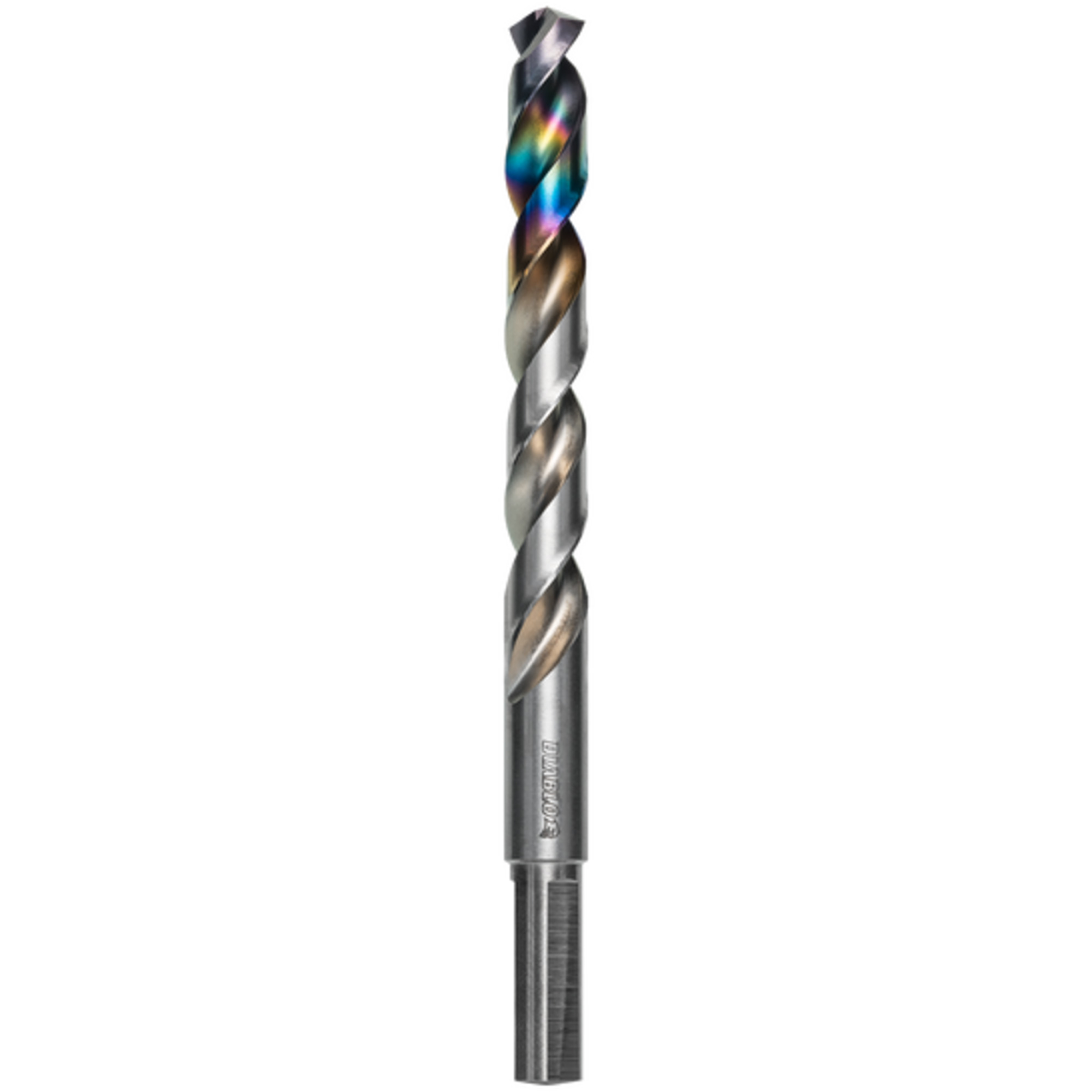 Foret Metal DemonMC pour aciers doux, trempés et inoxydables, 27/64", Cannelure 3-7/10", Pointe de 130°