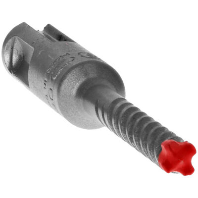 Foret pour marteau à tête entièrement au carbure à 4 couteaux Rebar DemonMC, 1/4", Tige SDS-Plus, Carbure