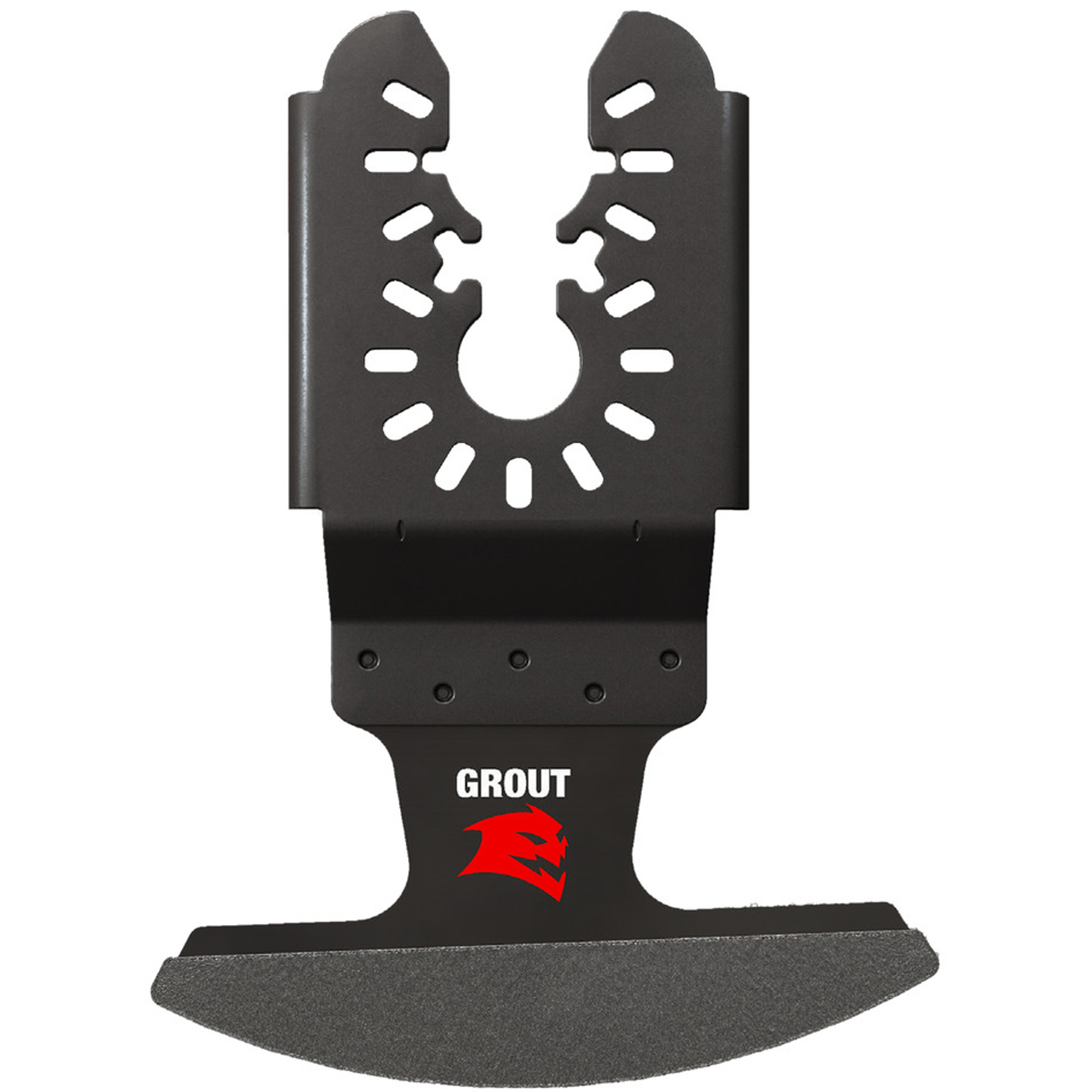 Lame oscillante au grain en diamant de taille universelle 2-3/4" pour coulis