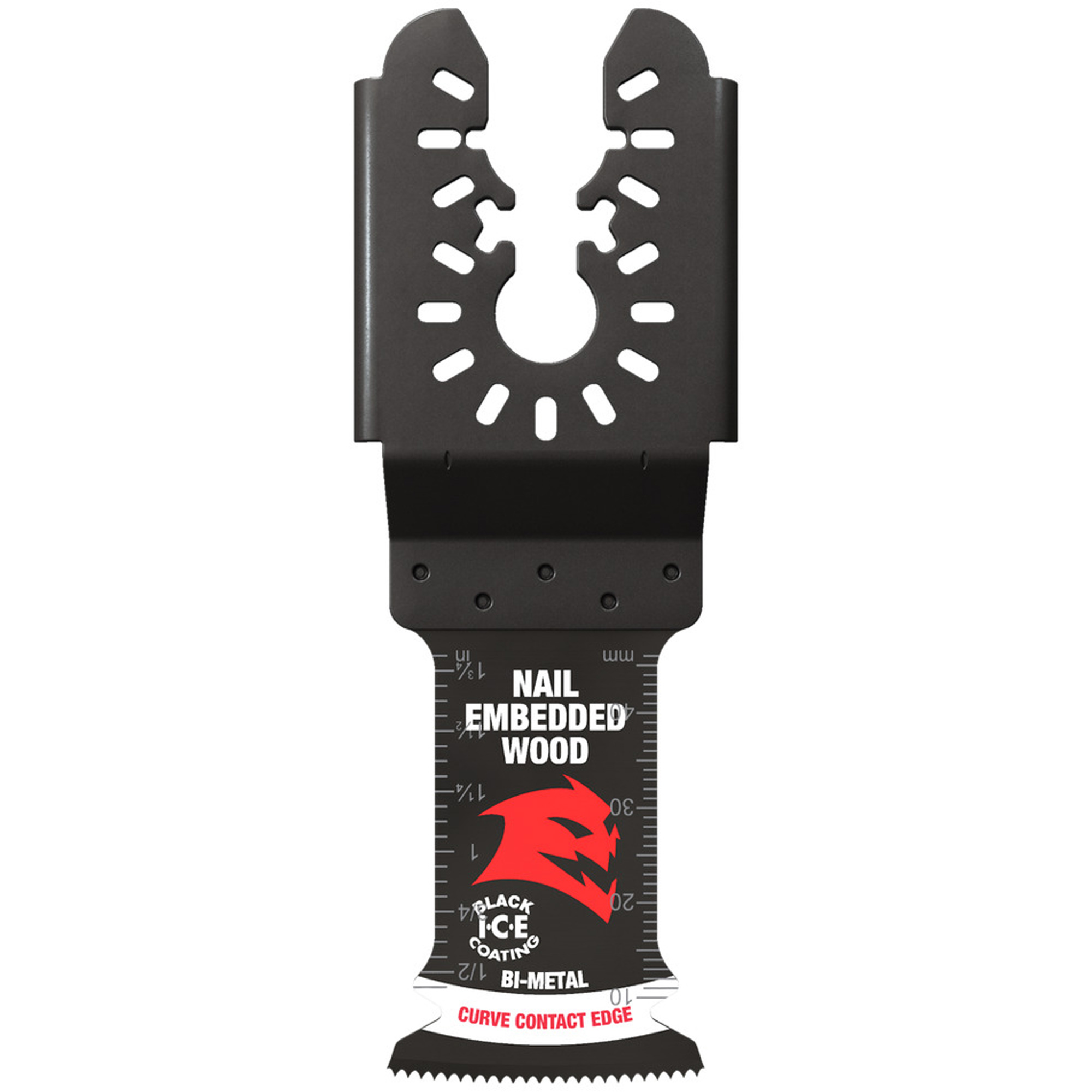 Lame oscillante Bi-Metal Demo DemonMC de taille universelle 1-1/4" pour bois avec clous