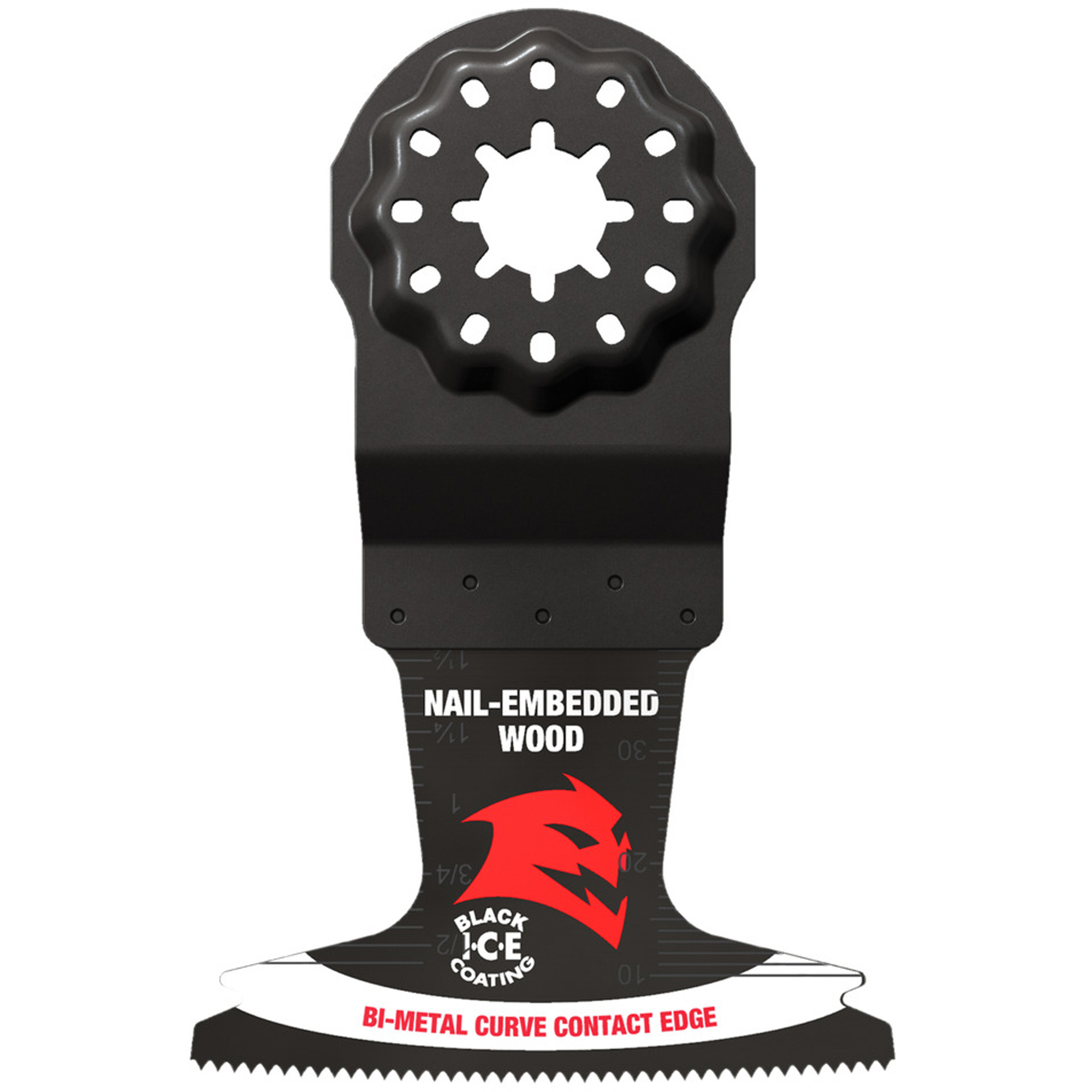 Lame oscillante Bi-Metal Demo DemonMC Starlock 2-1/2" pour bois avec clous