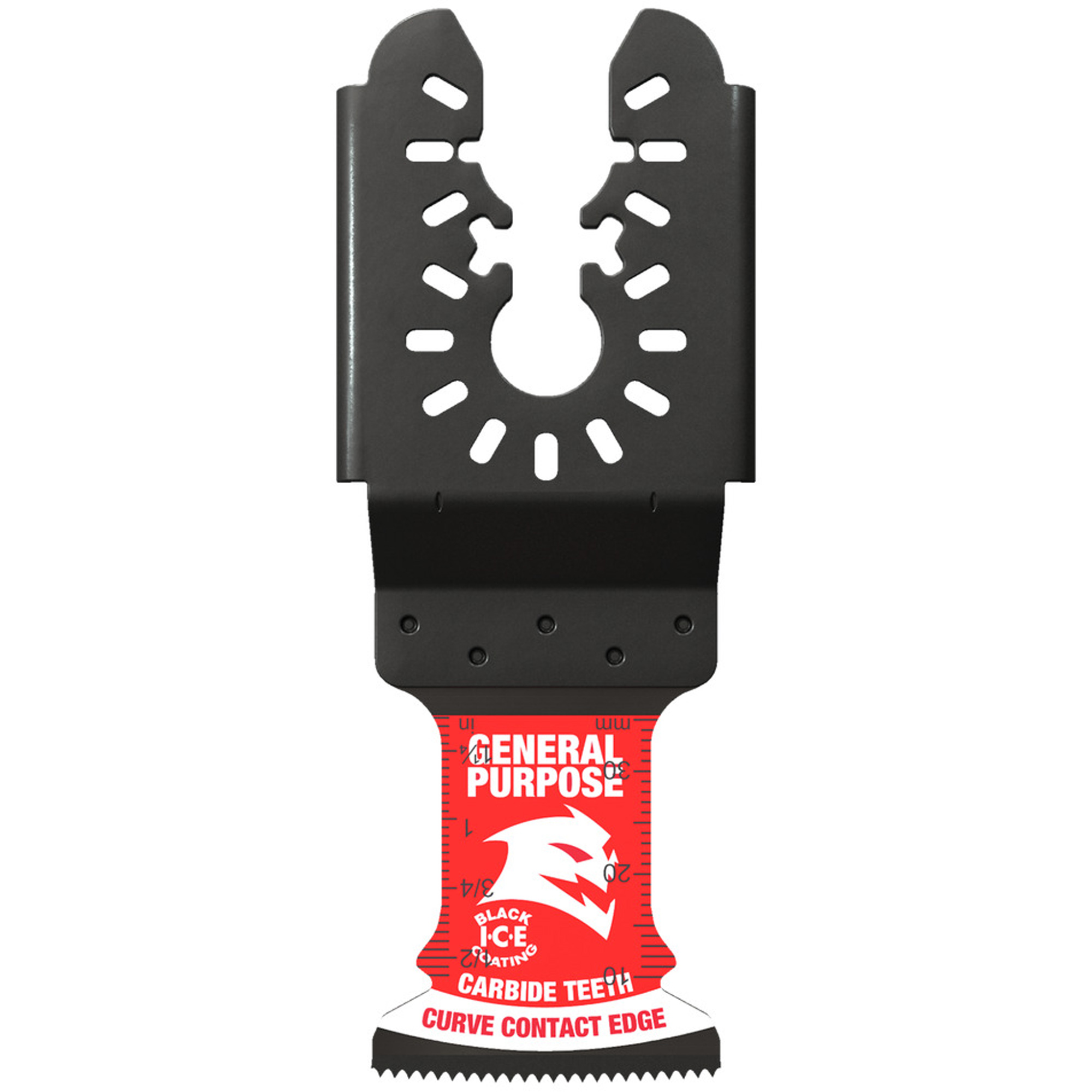 Lames oscillantes avec dents au carbure et taille universelle AMPEDMC Demo DemonMC 1-1/4" pour des coupes générales