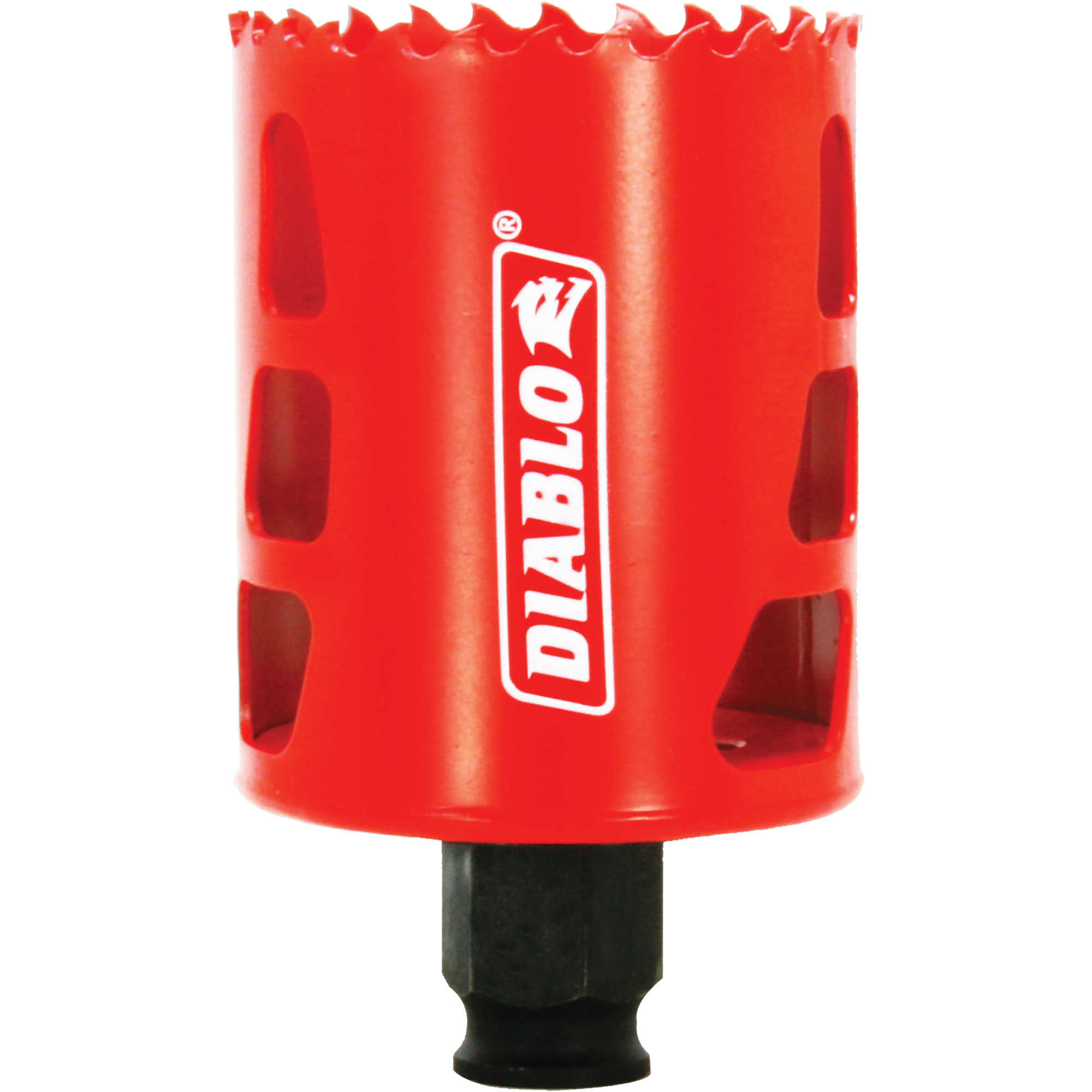 Scie-cloche, 2-1/8", Profondeur de la coupe 2-3/8", Bimétal