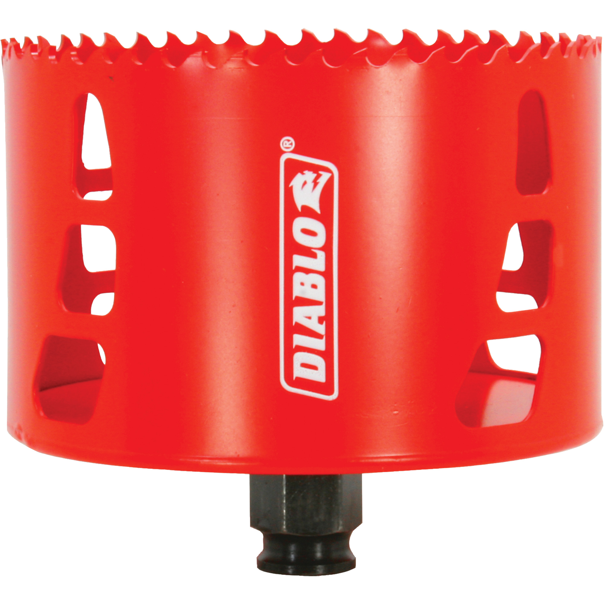 Scie-cloche, 4", Profondeur de la coupe 2-3/8", Bimétal