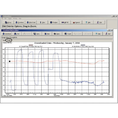 Logiciel avec câble de téléchargement