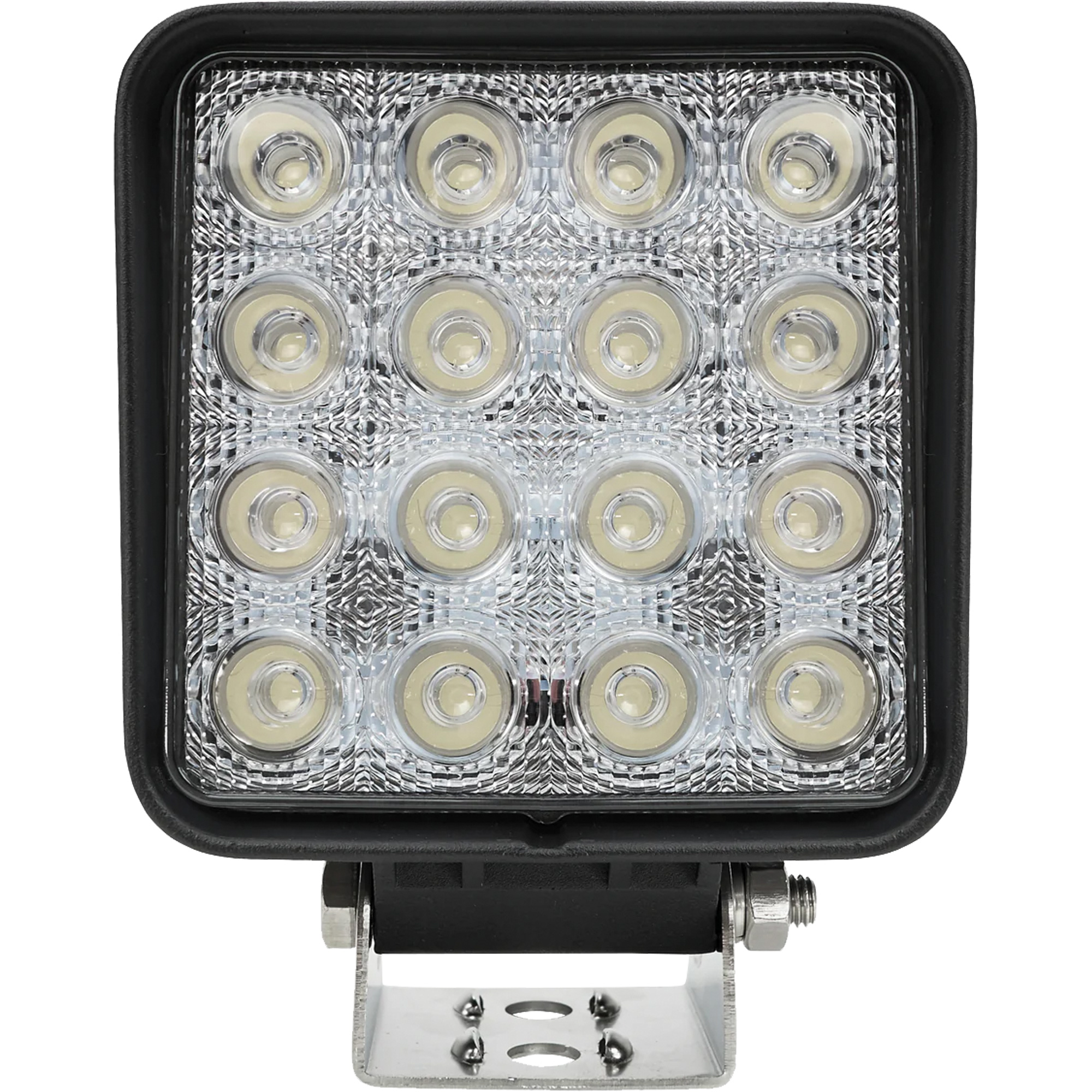 Diffuseur carré 4" sur 60°, DEL, 80 W, 9600/4000 lumens