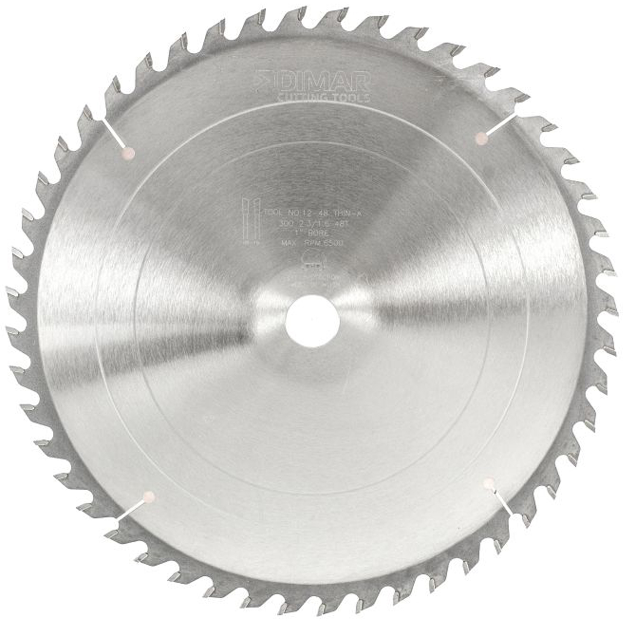 Lame de scie industrielle - coupe en travers à voie étroite, 12", 48 dents, Pour Bois