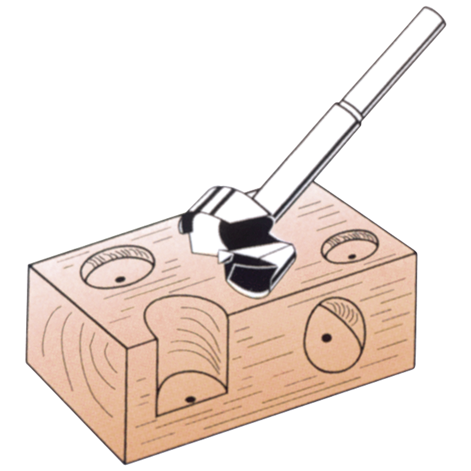 Mèche Forstner, 2/5", Tige 8 mm, Longeur de 3-1/2"