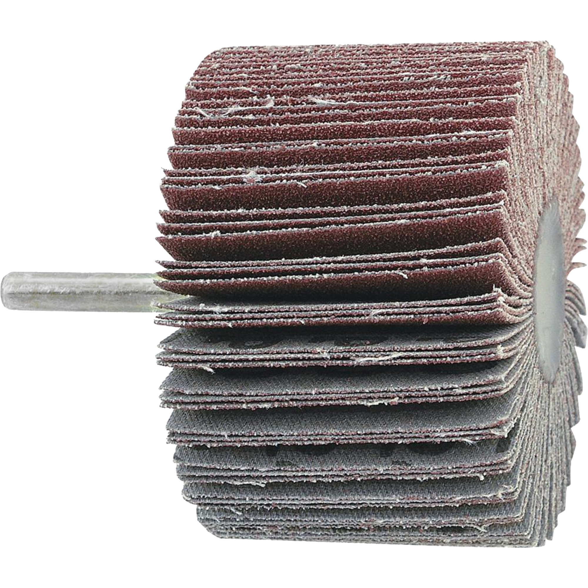 Disque à lamelles monté sur mandrin, Grain A120, 1-1/2" x 1" x 1/4"